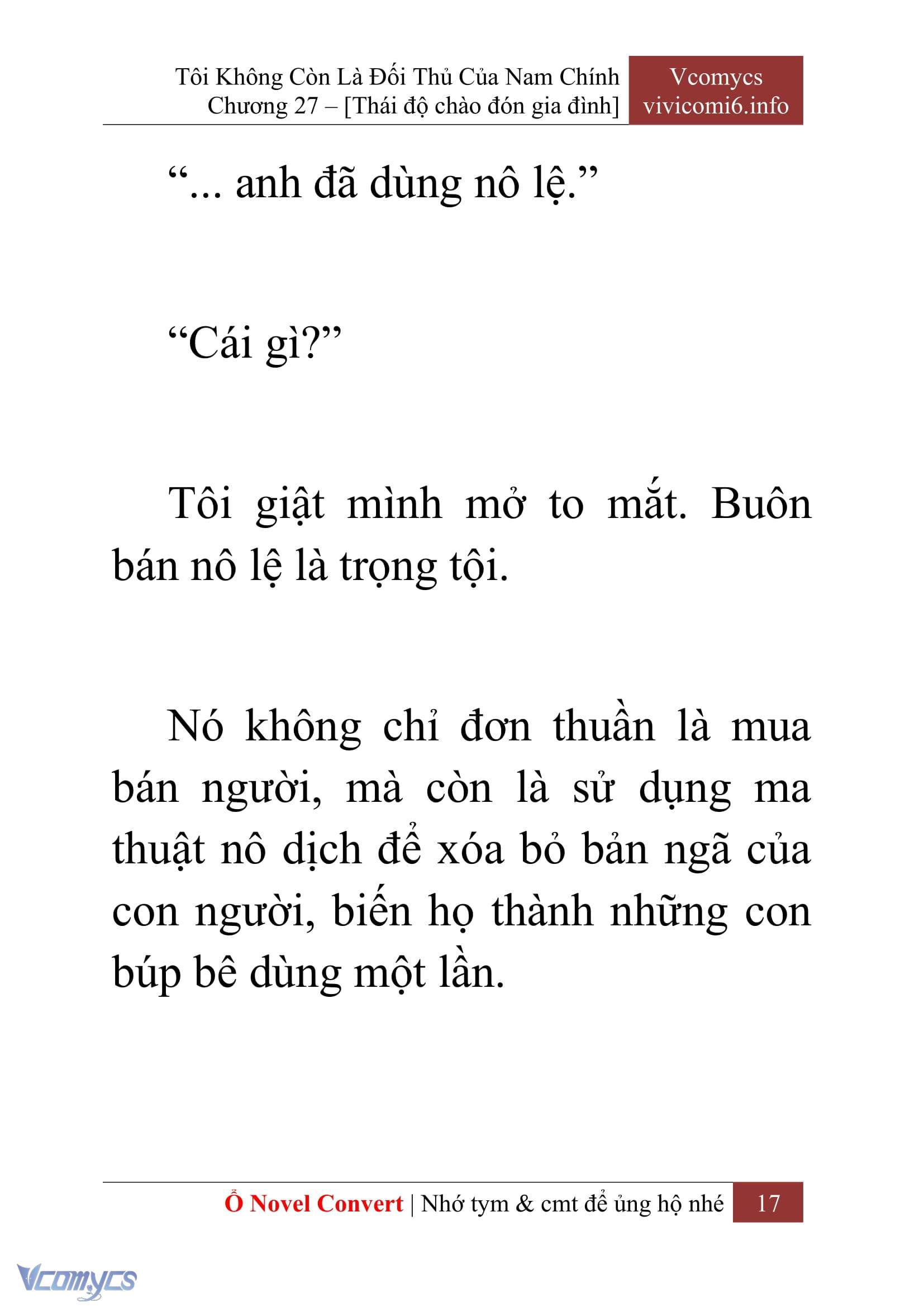 [Novel] Tôi Không Còn Là Đối Thủ Của Nam Chính Chapter  27 - 19