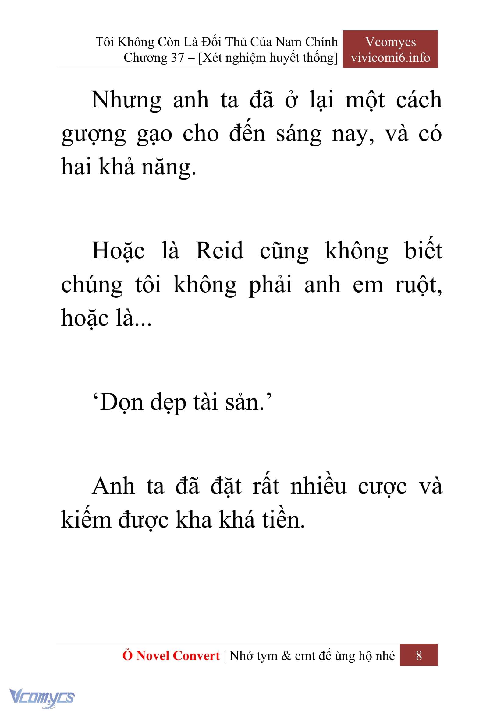 [Novel] Tôi Không Còn Là Đối Thủ Của Nam Chính Chapter  37 - 10