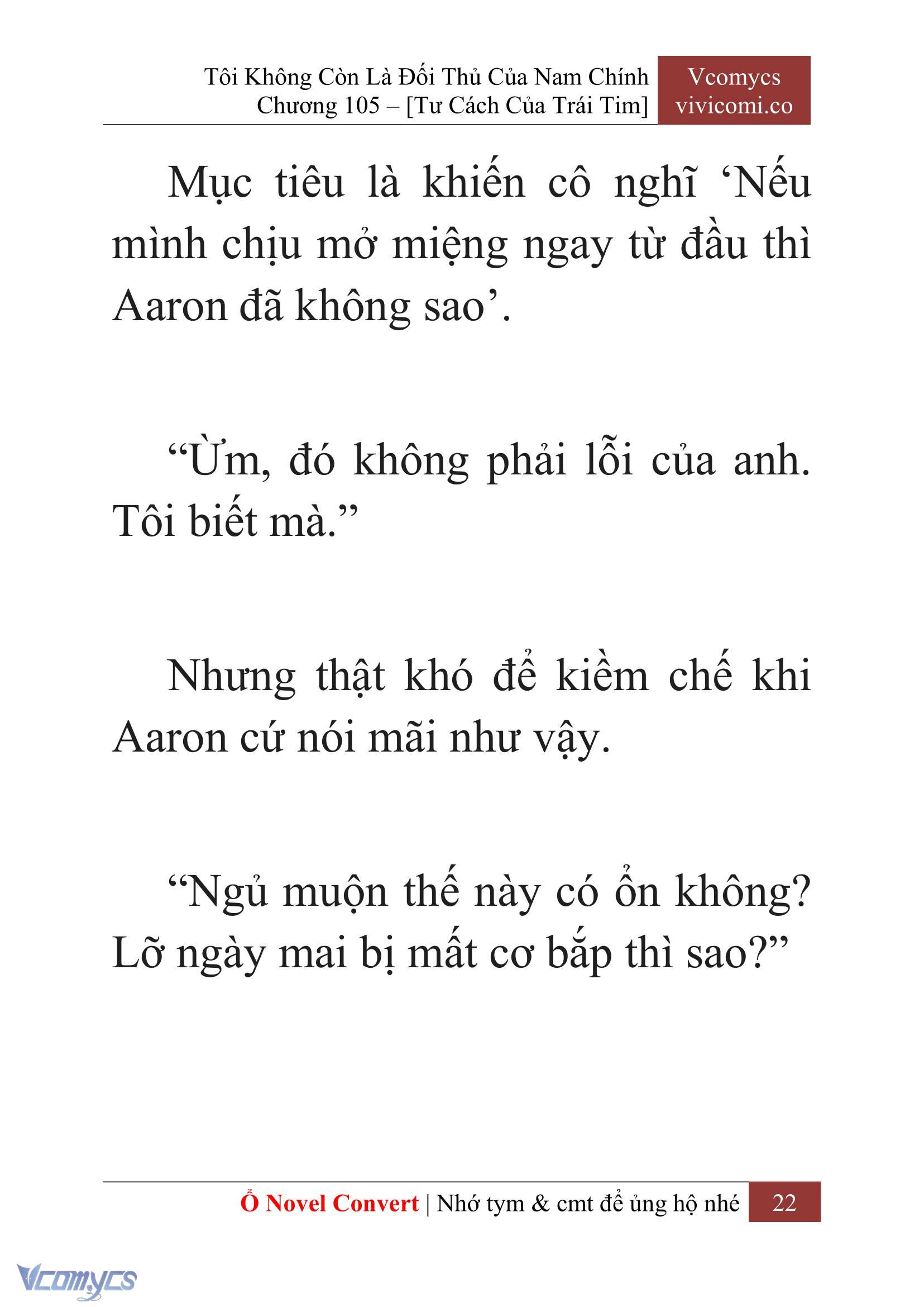 [Novel] Tôi Không Còn Là Đối Thủ Của Nam Chính Chapter  105 - 24