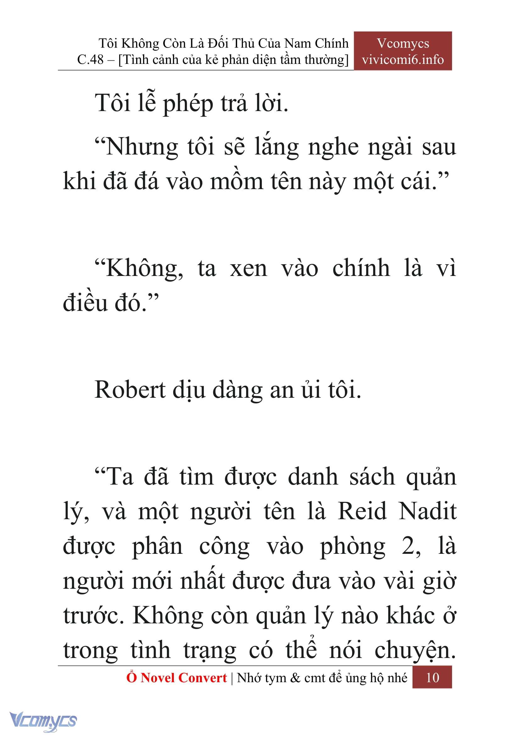 [Novel] Tôi Không Còn Là Đối Thủ Của Nam Chính Chapter  48 - 12
