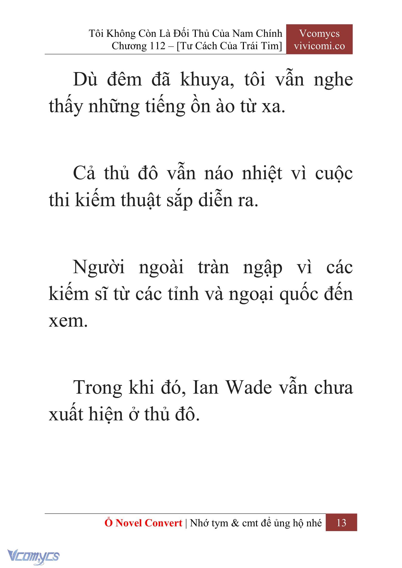 [Novel] Tôi Không Còn Là Đối Thủ Của Nam Chính Chapter  112 - 15