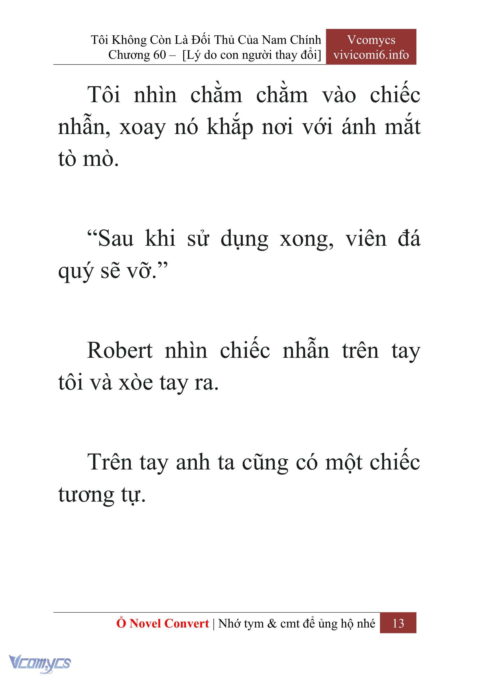 [Novel] Tôi Không Còn Là Đối Thủ Của Nam Chính Chapter  60 - 15