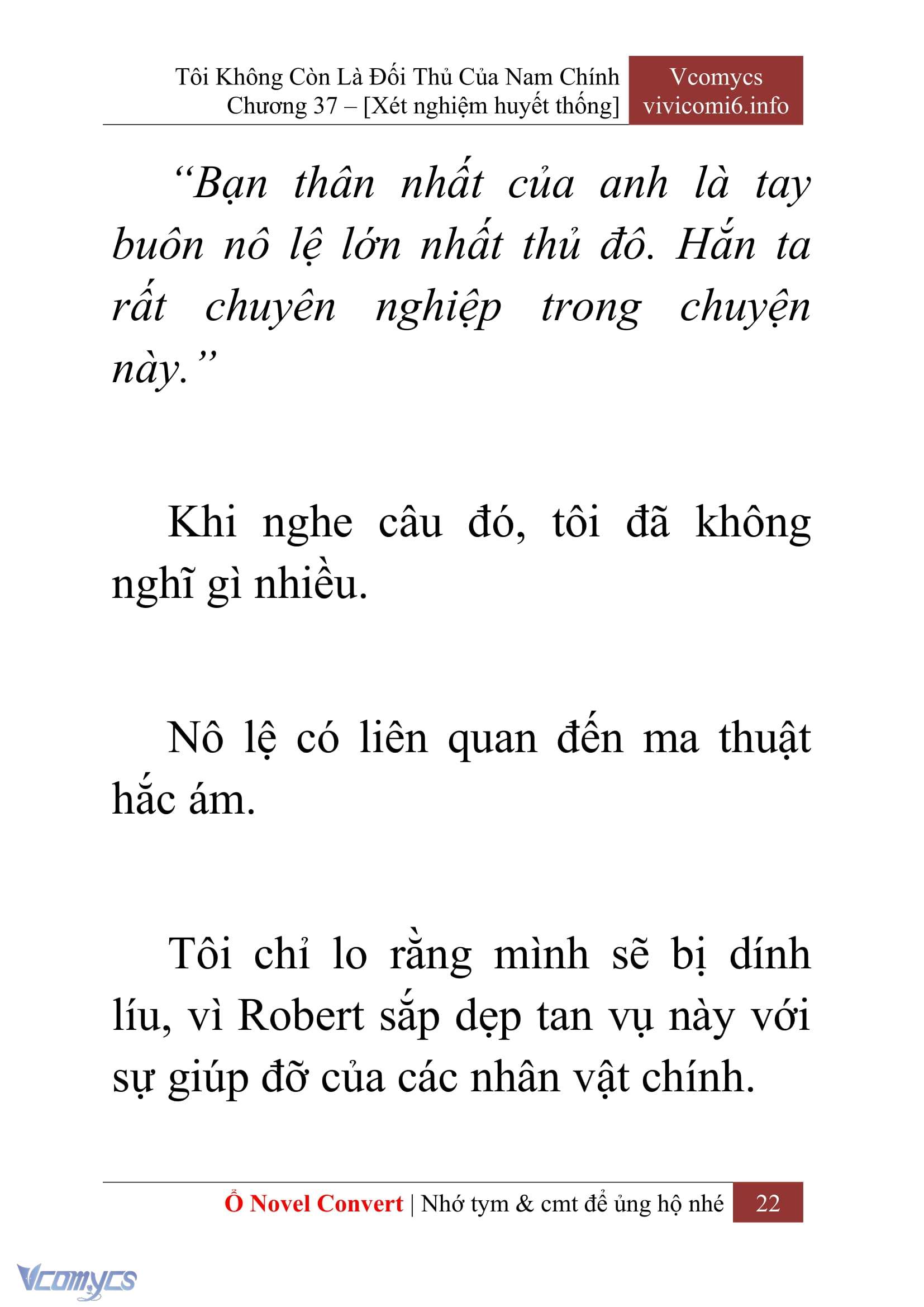 [Novel] Tôi Không Còn Là Đối Thủ Của Nam Chính Chapter  37 - 24