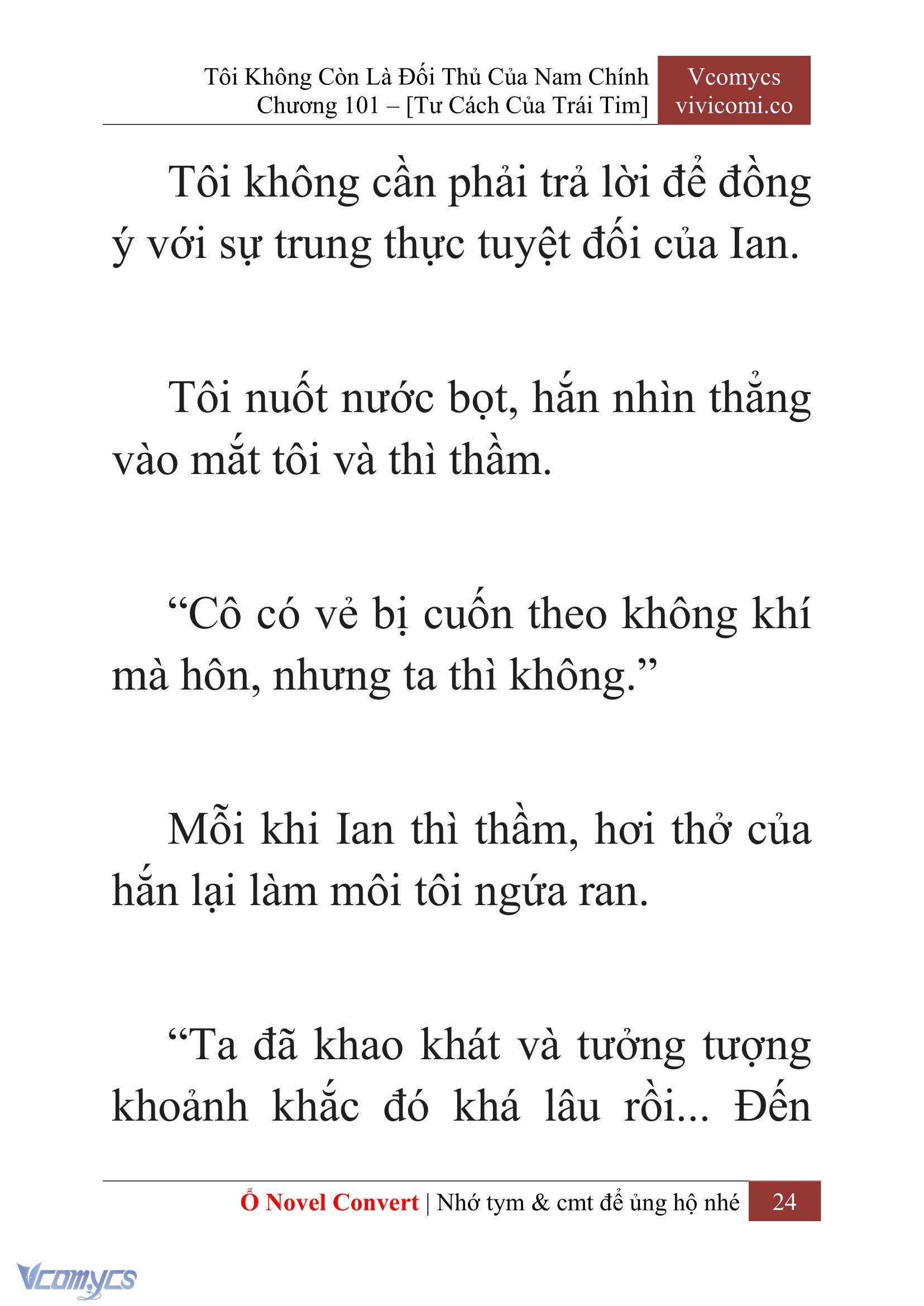 [Novel] Tôi Không Còn Là Đối Thủ Của Nam Chính Chapter  101 - 26