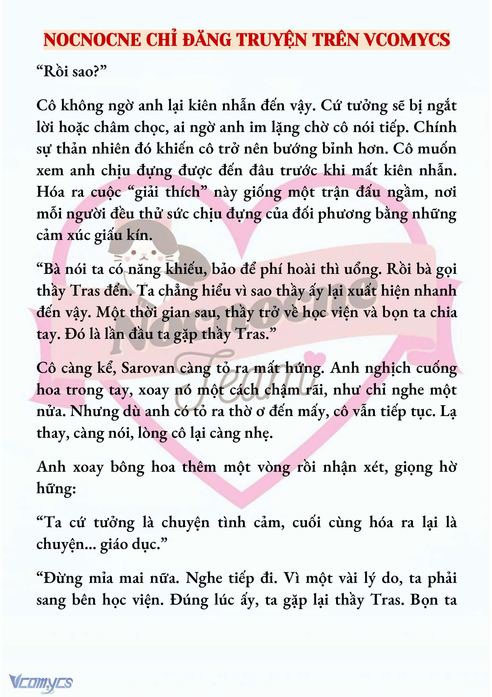 [NOVEL] CÁ RỪNG KHÔN NGOAN Chapter  63 - 7