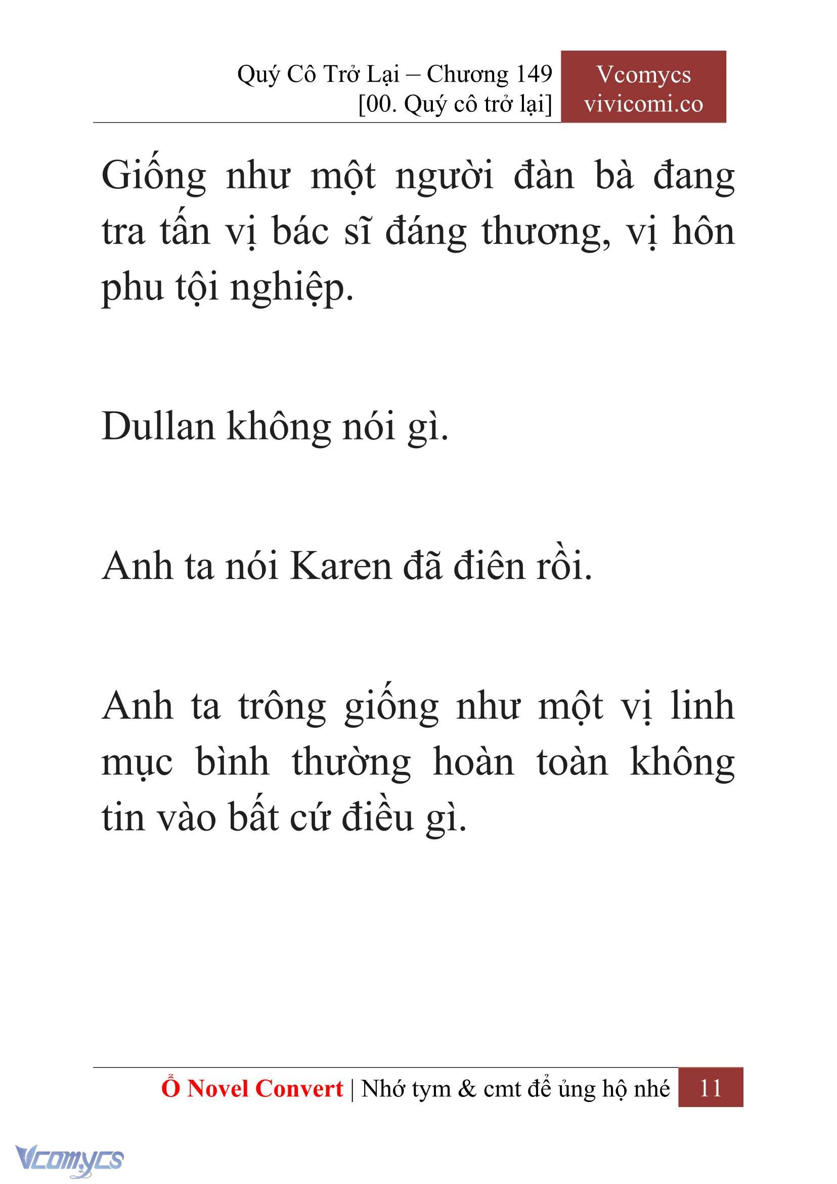 [Novel] Quý Cô Trở Lại Chapter  149 - 13