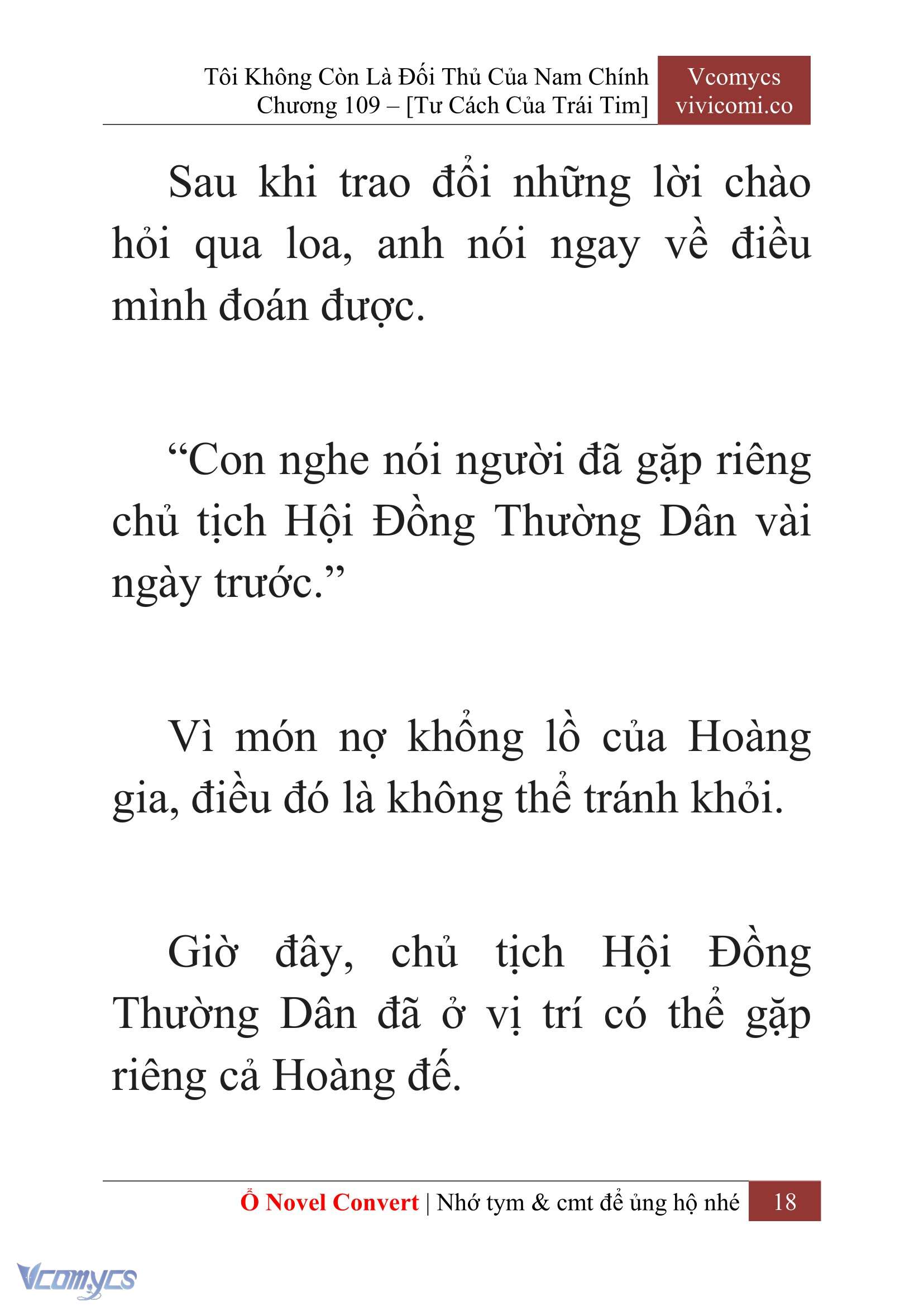 [Novel] Tôi Không Còn Là Đối Thủ Của Nam Chính Chapter  109 - 20