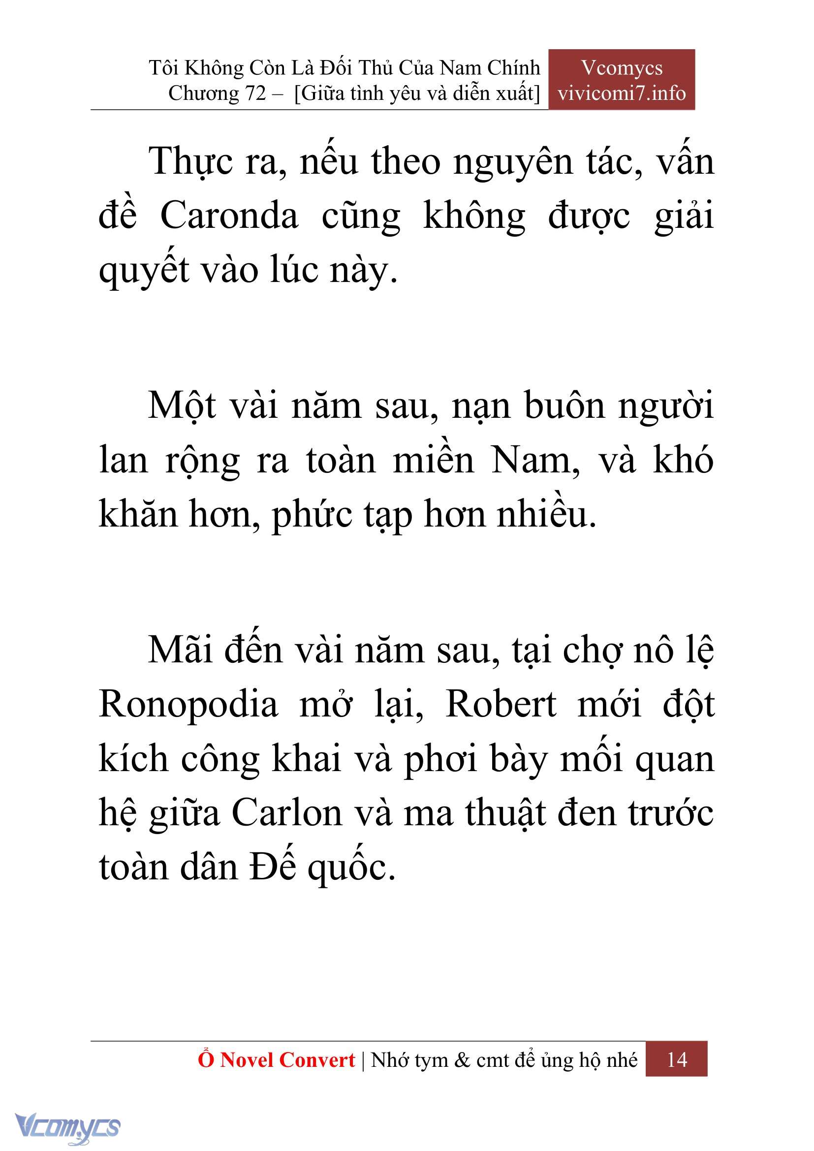 [Novel] Tôi Không Còn Là Đối Thủ Của Nam Chính Chapter  72 - 16