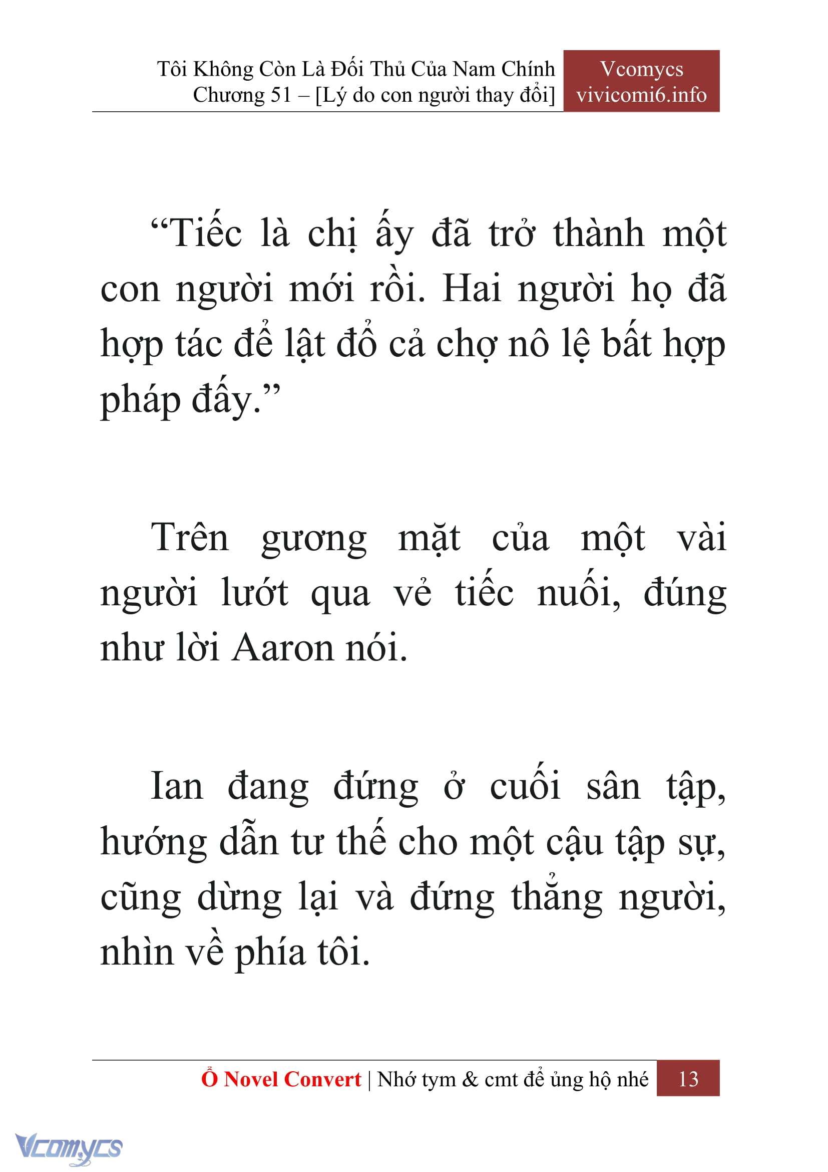[Novel] Tôi Không Còn Là Đối Thủ Của Nam Chính Chapter  51 - 15