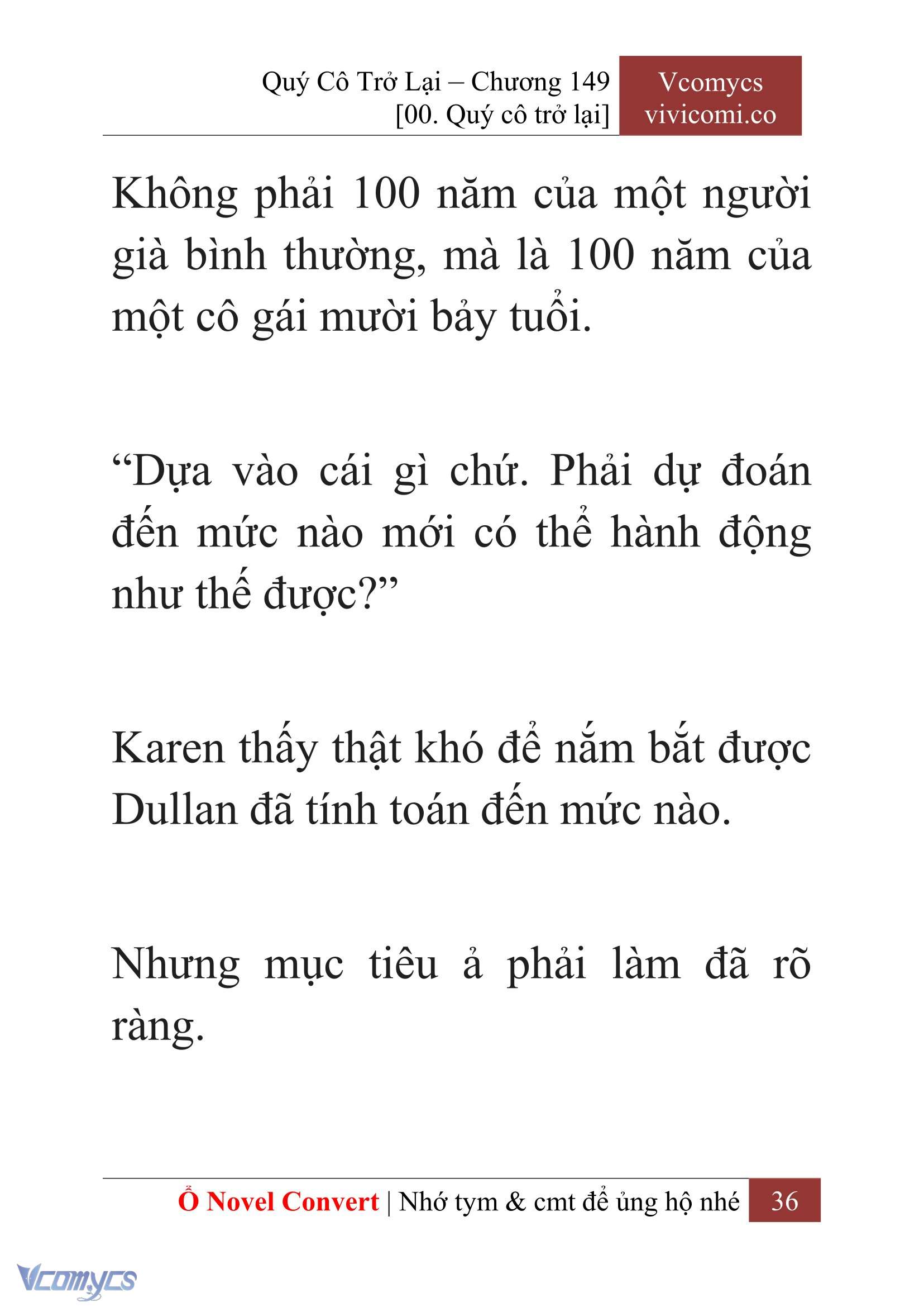[Novel] Quý Cô Trở Lại Chapter  149 - 38