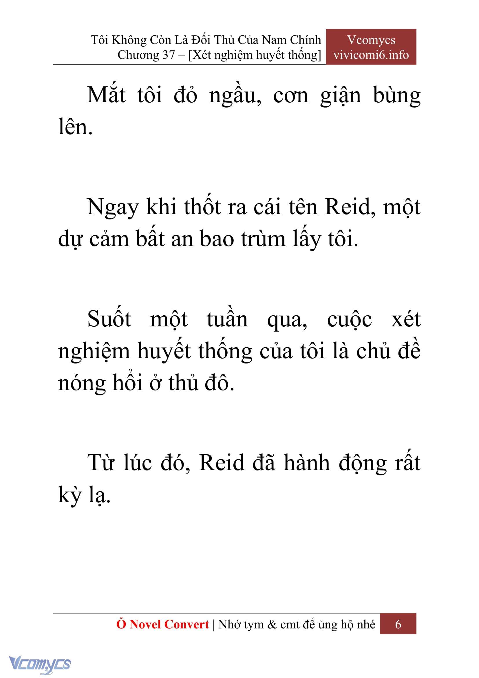 [Novel] Tôi Không Còn Là Đối Thủ Của Nam Chính Chapter  37 - 8