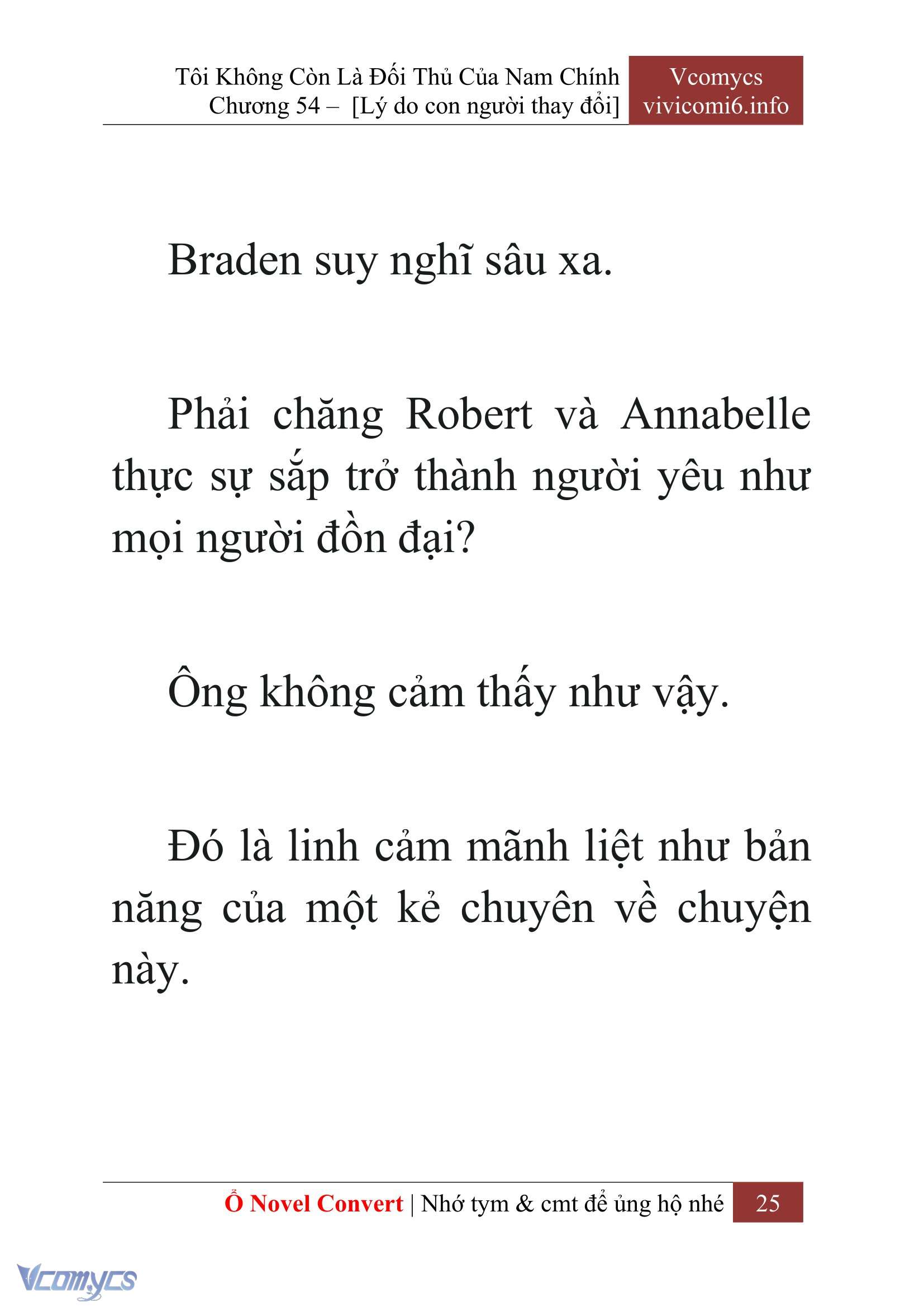 [Novel] Tôi Không Còn Là Đối Thủ Của Nam Chính Chapter  54 - 27