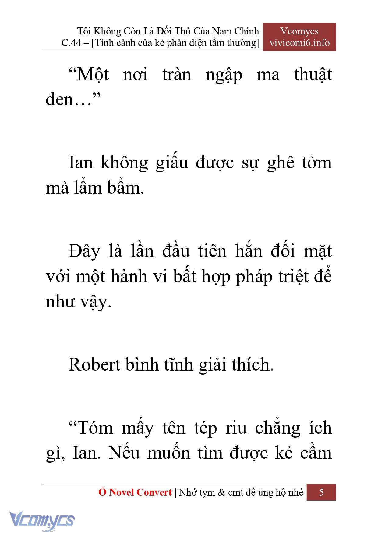 [Novel] Tôi Không Còn Là Đối Thủ Của Nam Chính Chapter  44 - 7