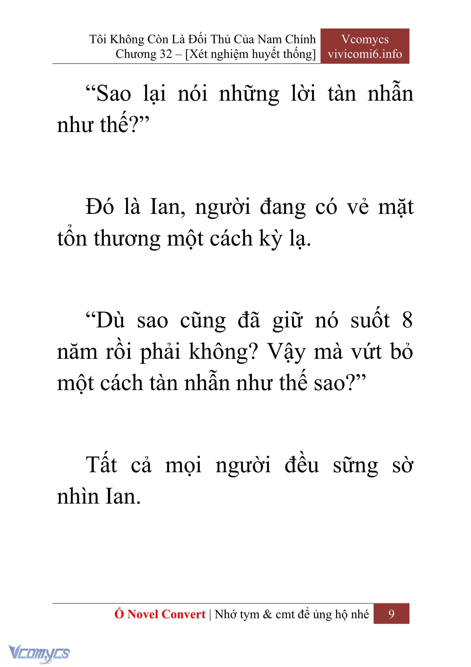 [Novel] Tôi Không Còn Là Đối Thủ Của Nam Chính Chapter  32 - 11