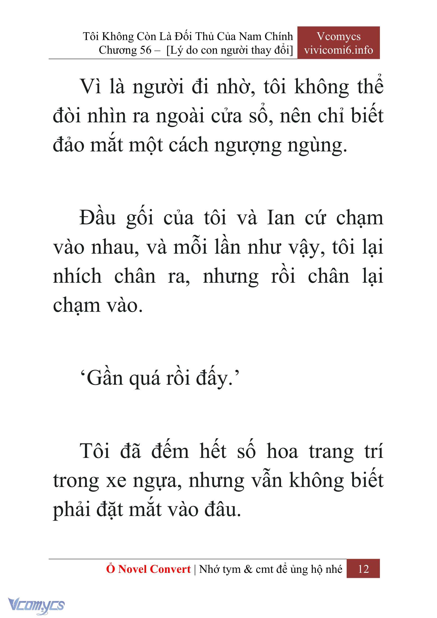 [Novel] Tôi Không Còn Là Đối Thủ Của Nam Chính Chapter  56 - 14