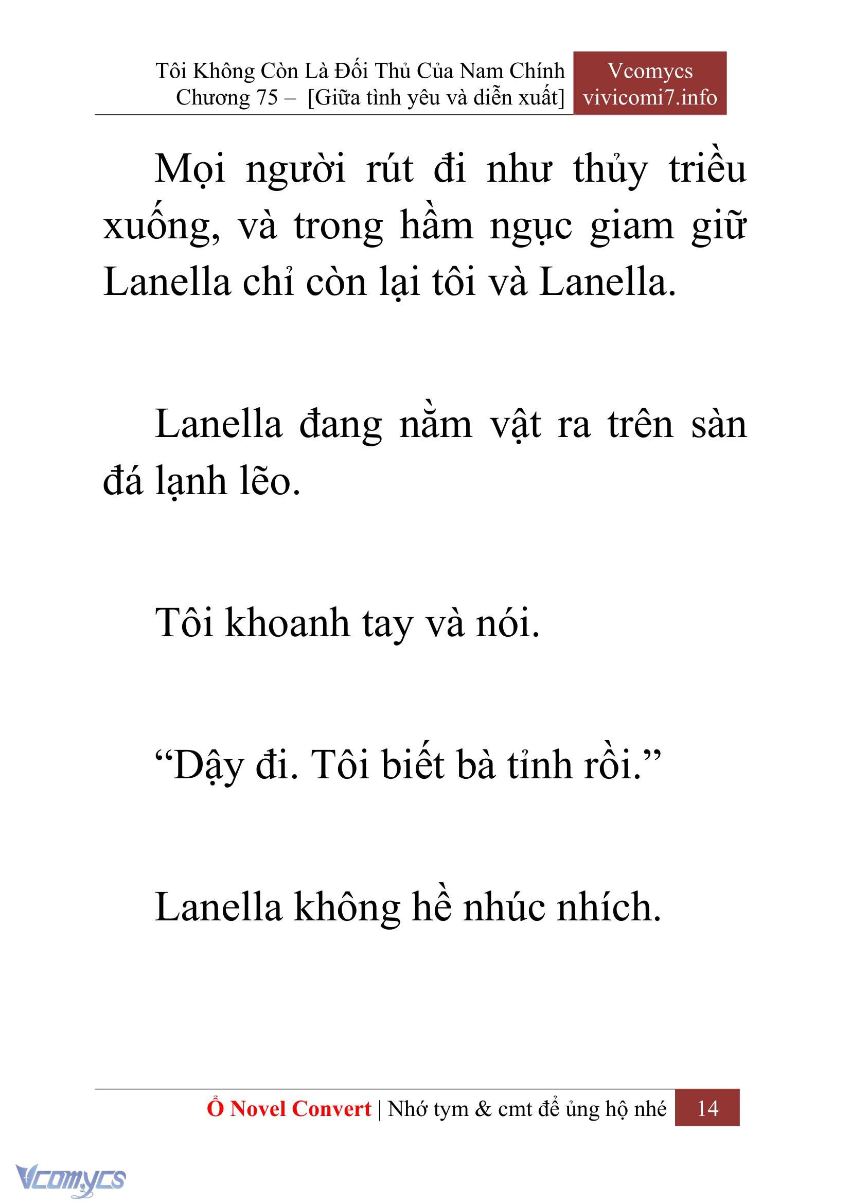 [Novel] Tôi Không Còn Là Đối Thủ Của Nam Chính Chapter  75 - 16