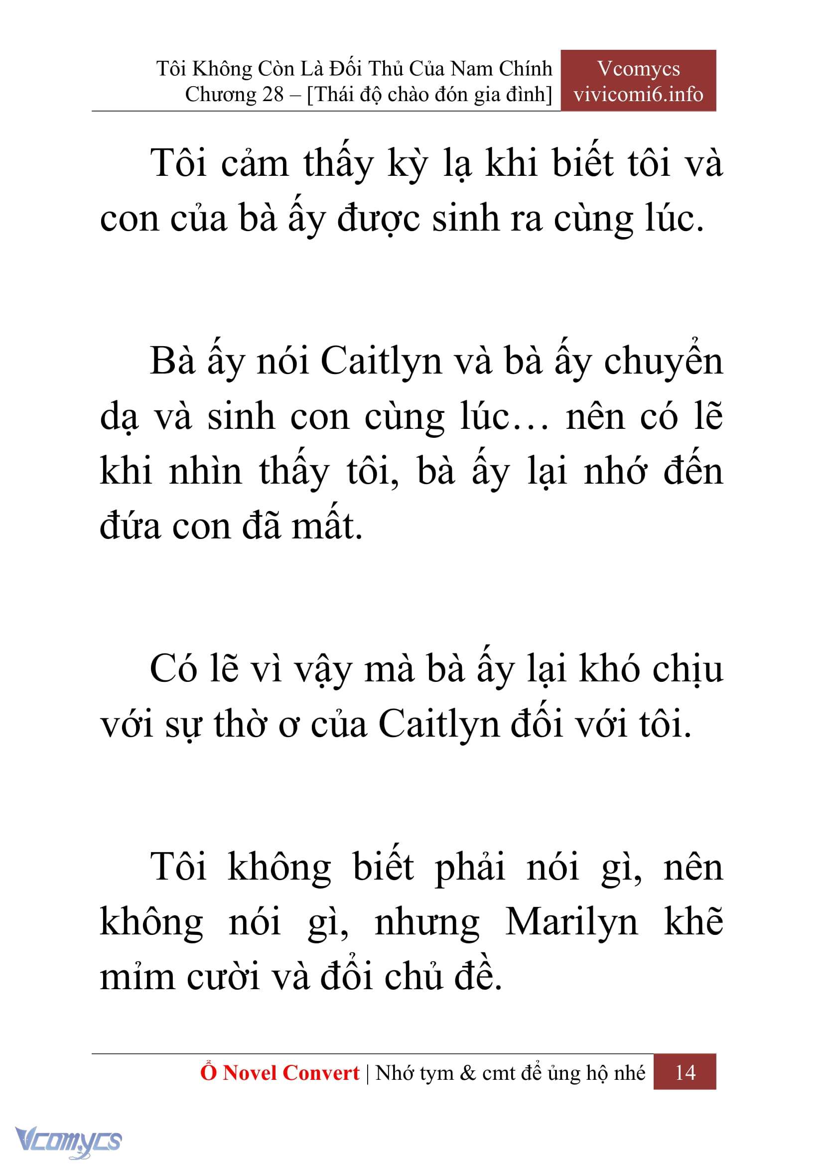 [Novel] Tôi Không Còn Là Đối Thủ Của Nam Chính Chapter  28 - 16