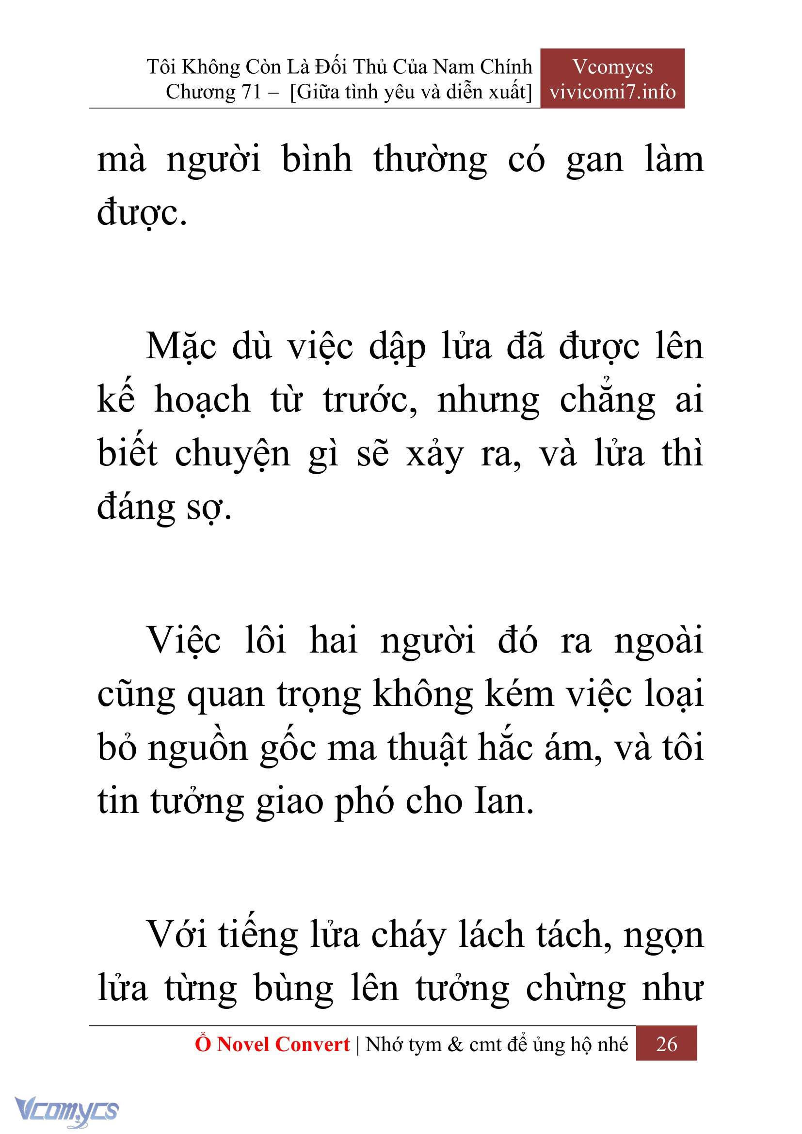[Novel] Tôi Không Còn Là Đối Thủ Của Nam Chính Chapter  71 - 28