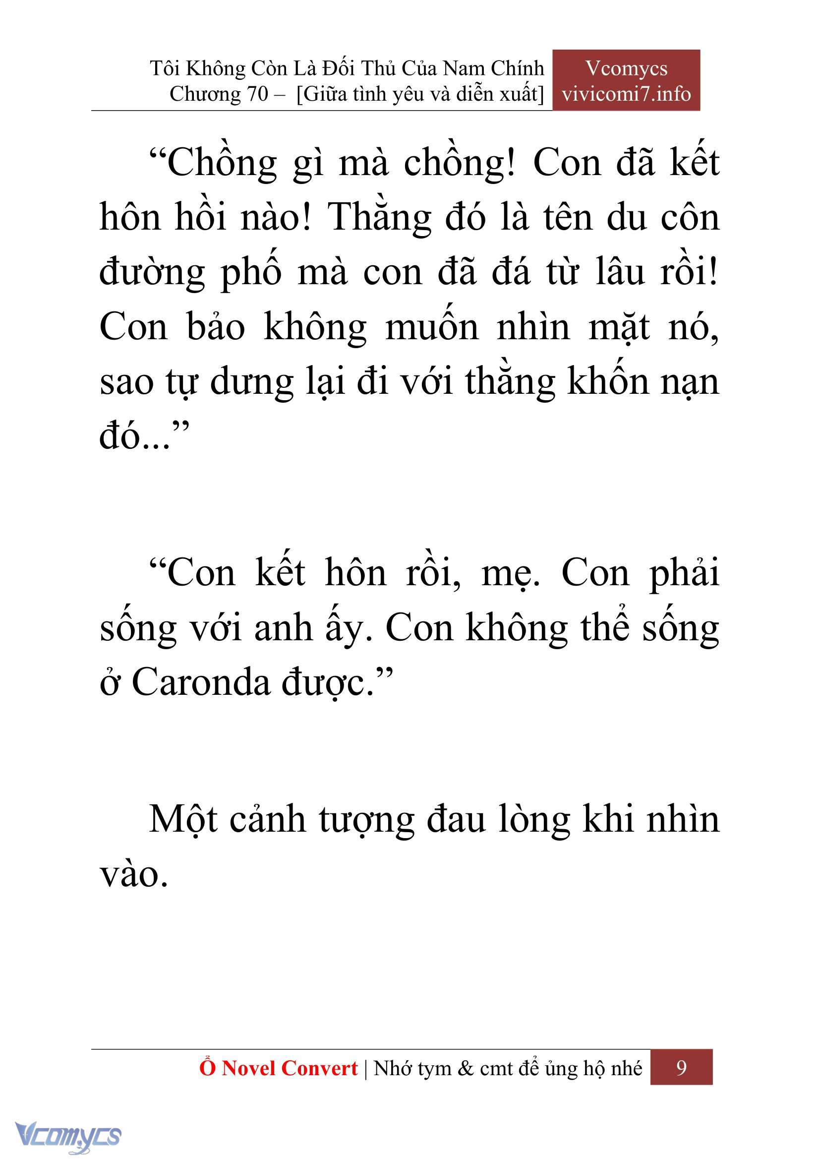 [Novel] Tôi Không Còn Là Đối Thủ Của Nam Chính Chapter  70 - 11