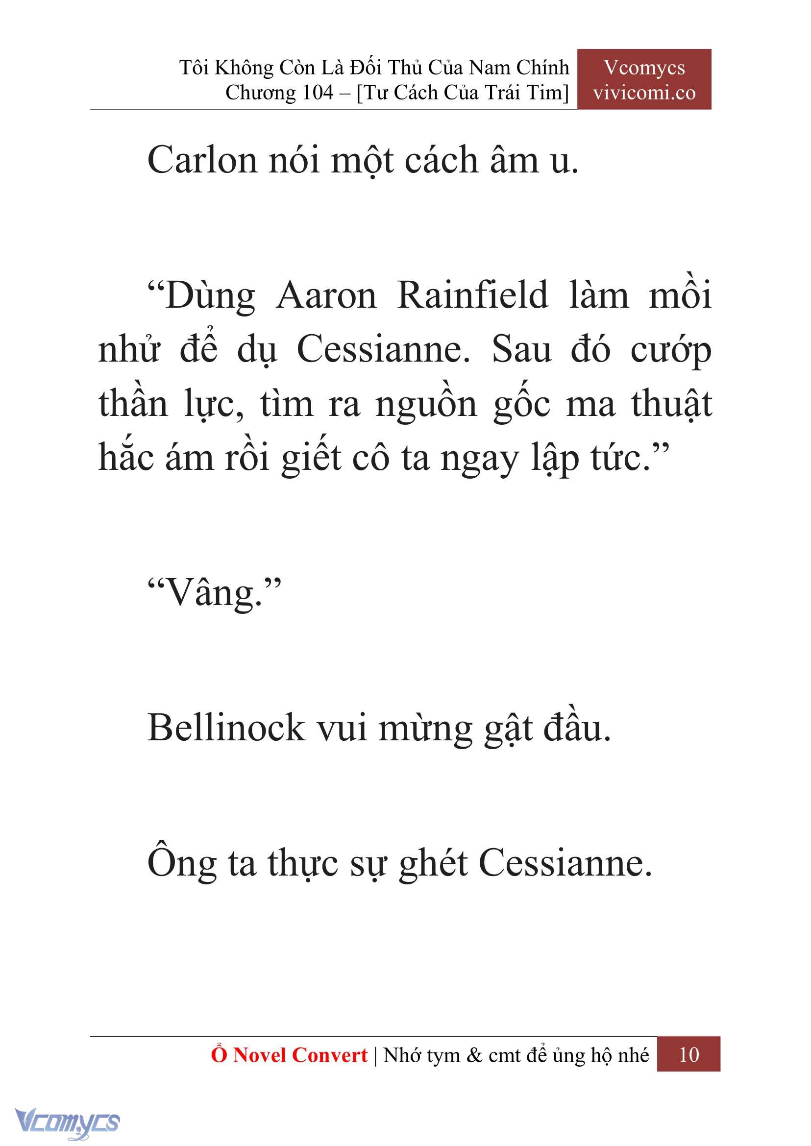 [Novel] Tôi Không Còn Là Đối Thủ Của Nam Chính Chapter  104 - 12