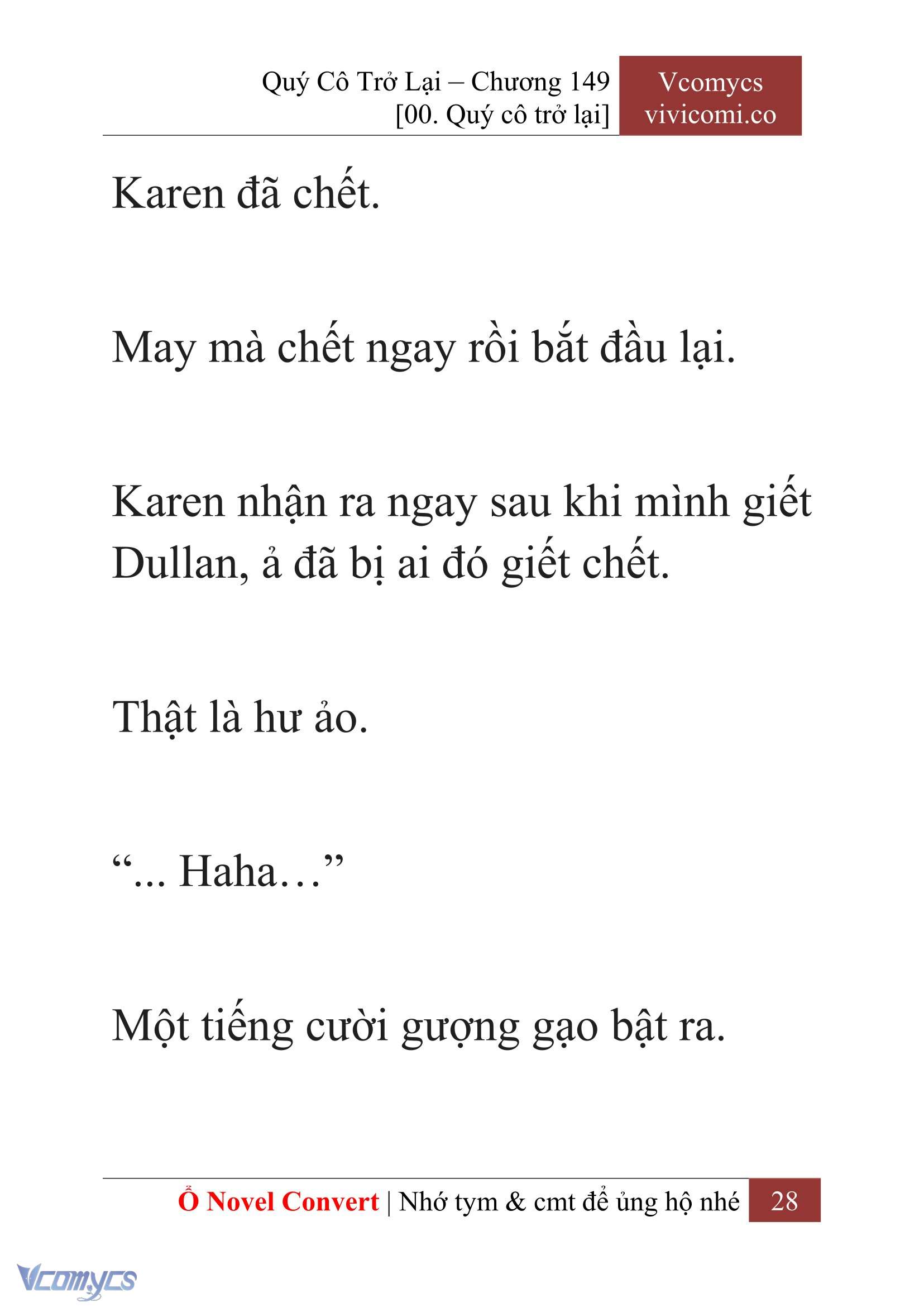 [Novel] Quý Cô Trở Lại Chapter  149 - 30