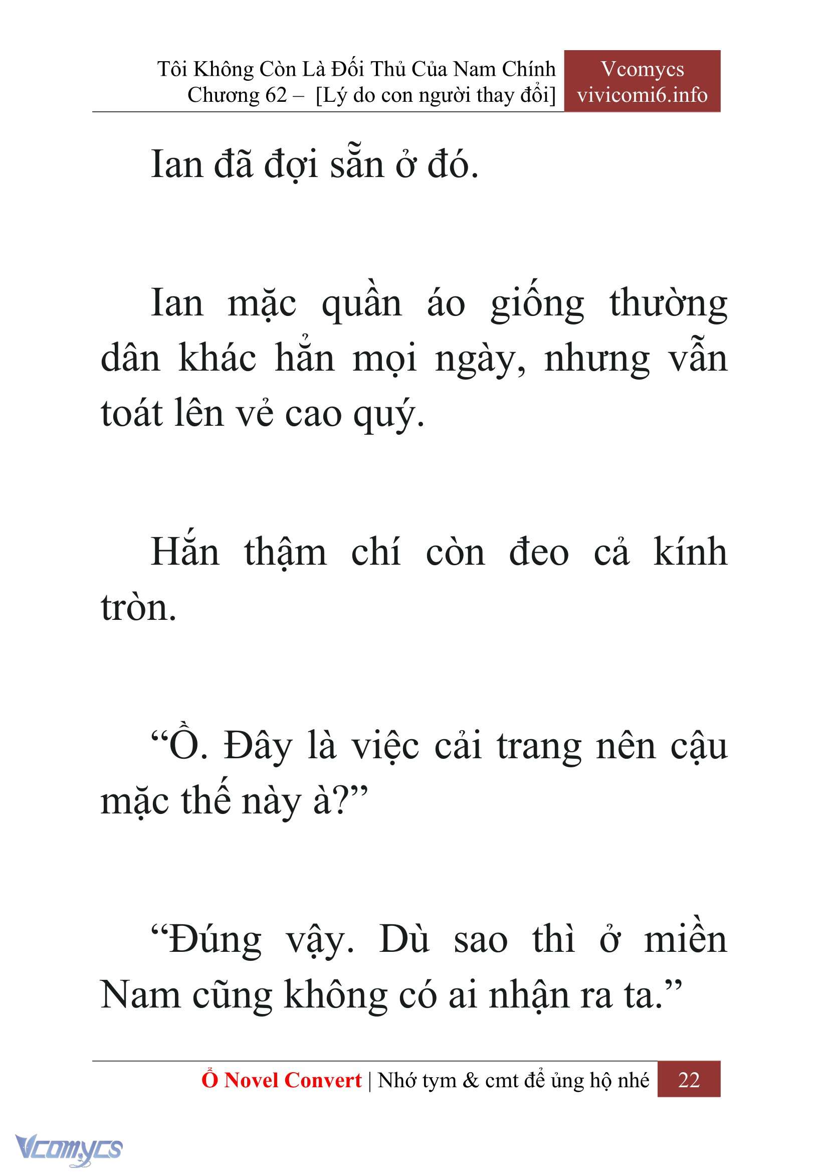 [Novel] Tôi Không Còn Là Đối Thủ Của Nam Chính Chapter  62 - 24