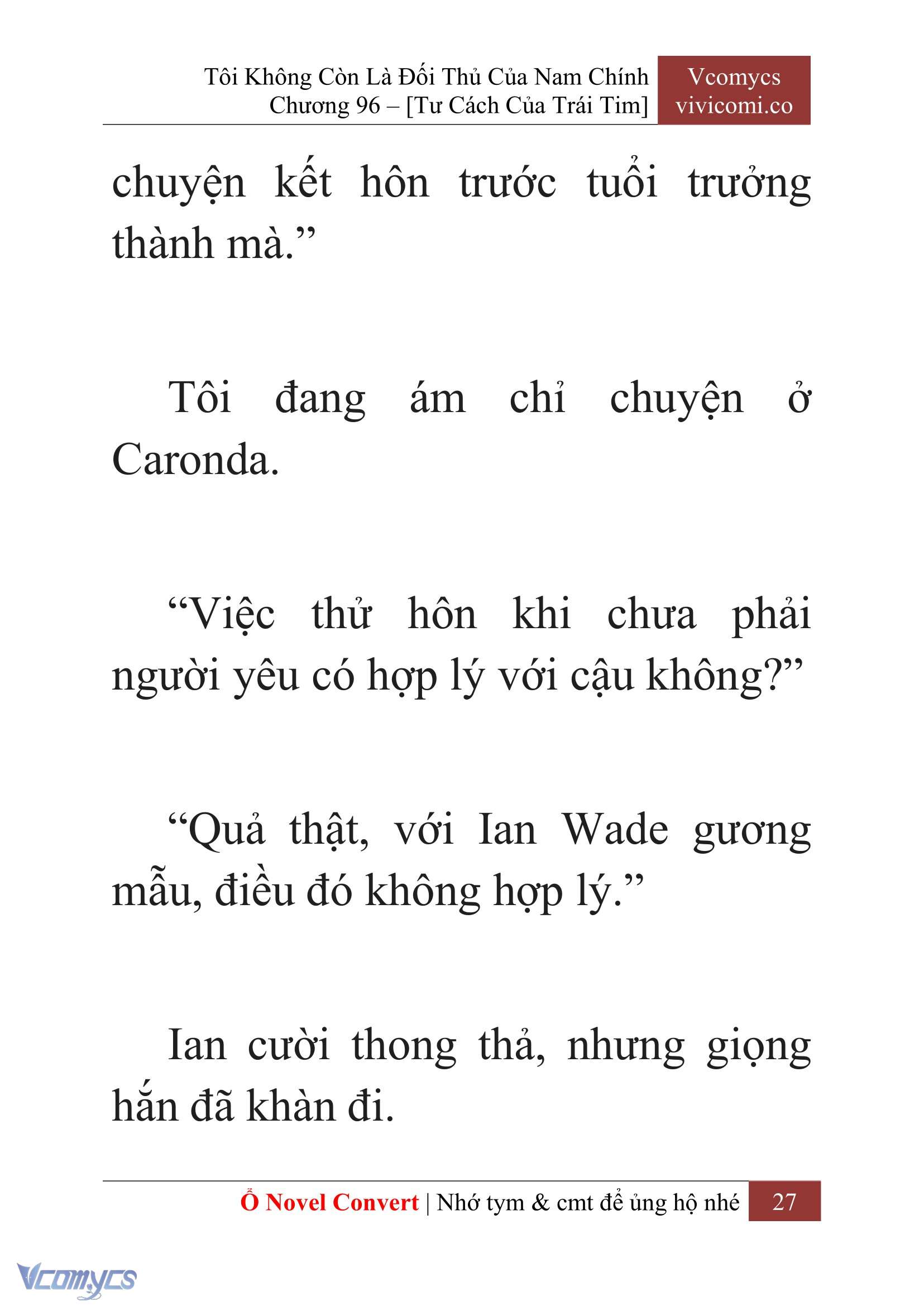 [Novel] Tôi Không Còn Là Đối Thủ Của Nam Chính Chapter  96 - 29