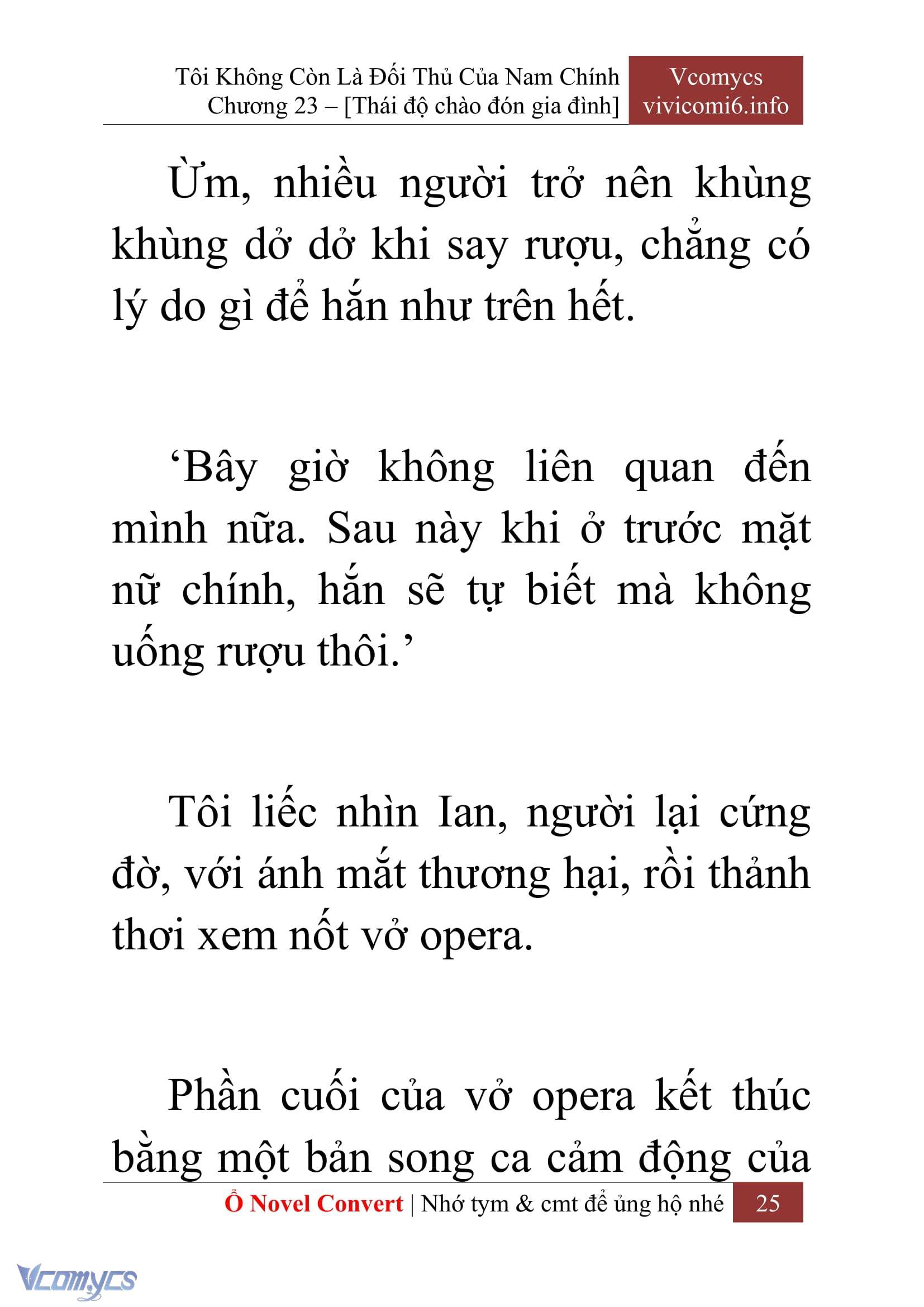 [Novel] Tôi Không Còn Là Đối Thủ Của Nam Chính Chapter  23 - 27