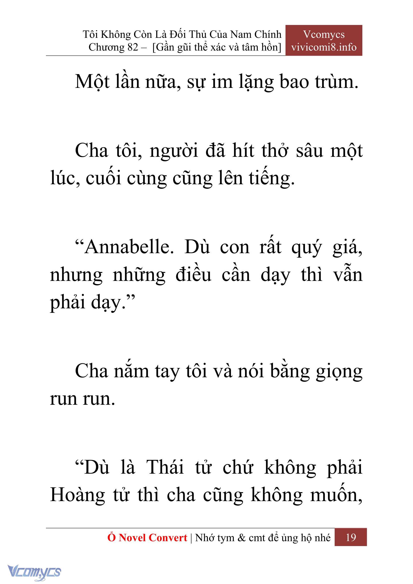 [Novel] Tôi Không Còn Là Đối Thủ Của Nam Chính Chapter  82 - 21