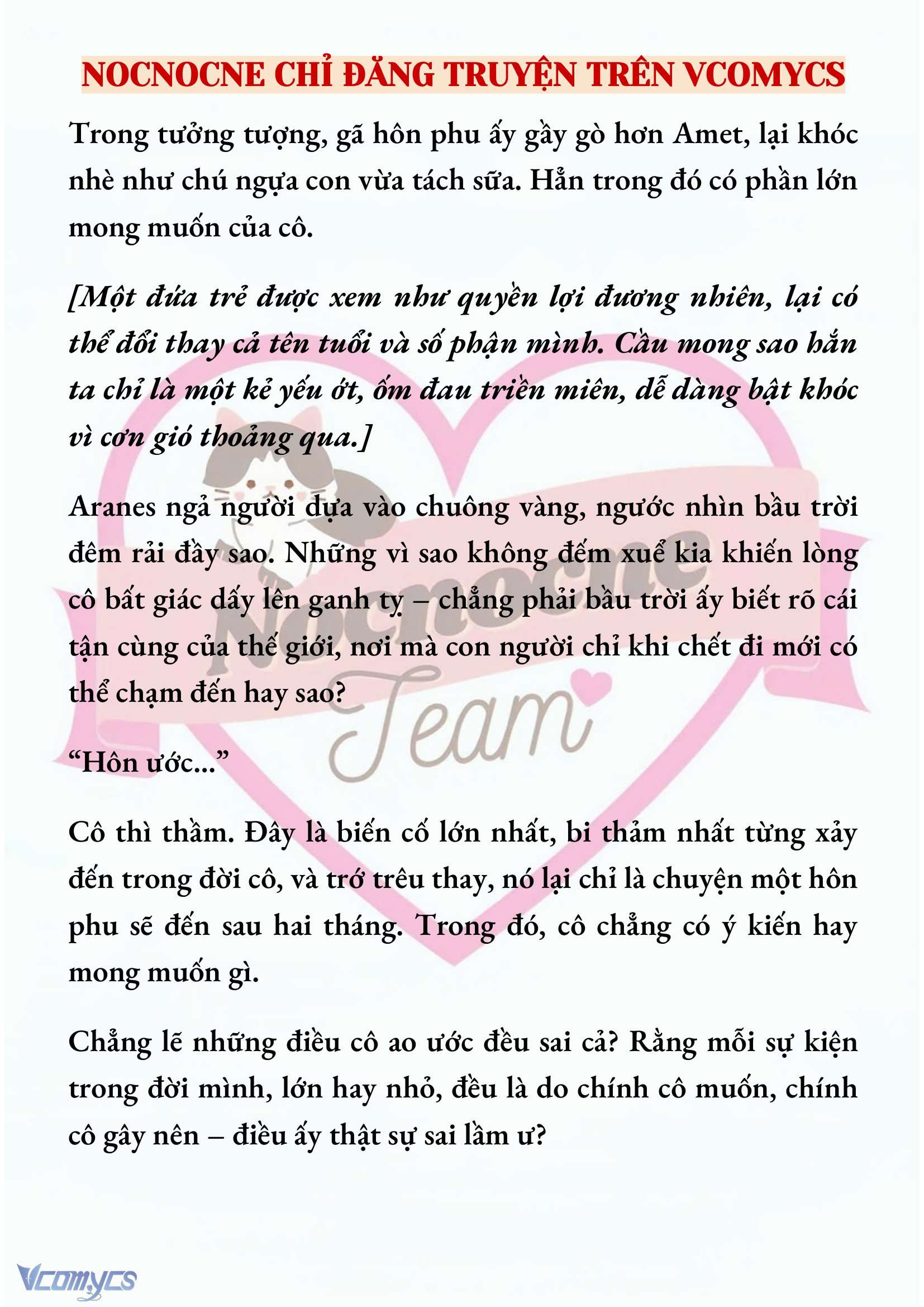 [NOVEL] CÁ RỪNG KHÔN NGOAN Chapter  3 - 4