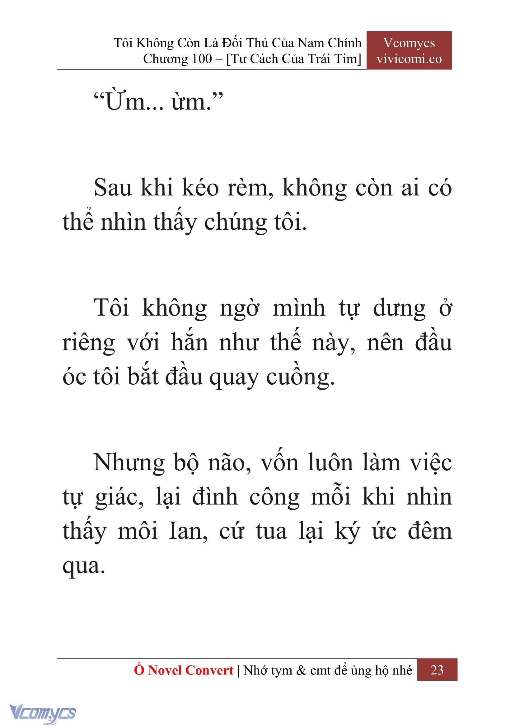 [Novel] Tôi Không Còn Là Đối Thủ Của Nam Chính Chapter  100 - 25