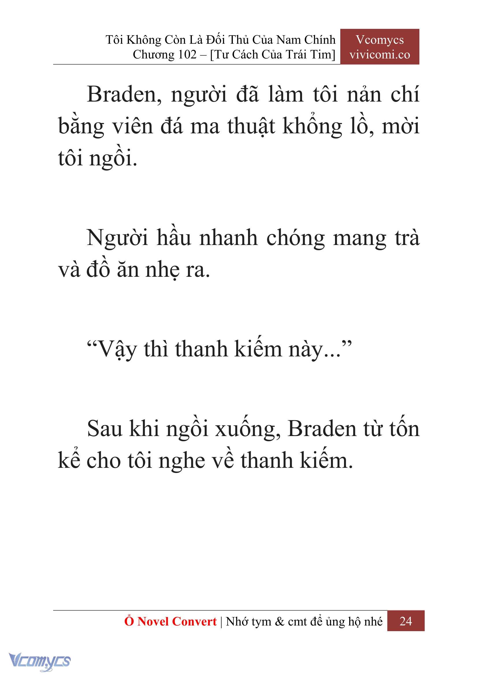 [Novel] Tôi Không Còn Là Đối Thủ Của Nam Chính Chapter  102 - 26