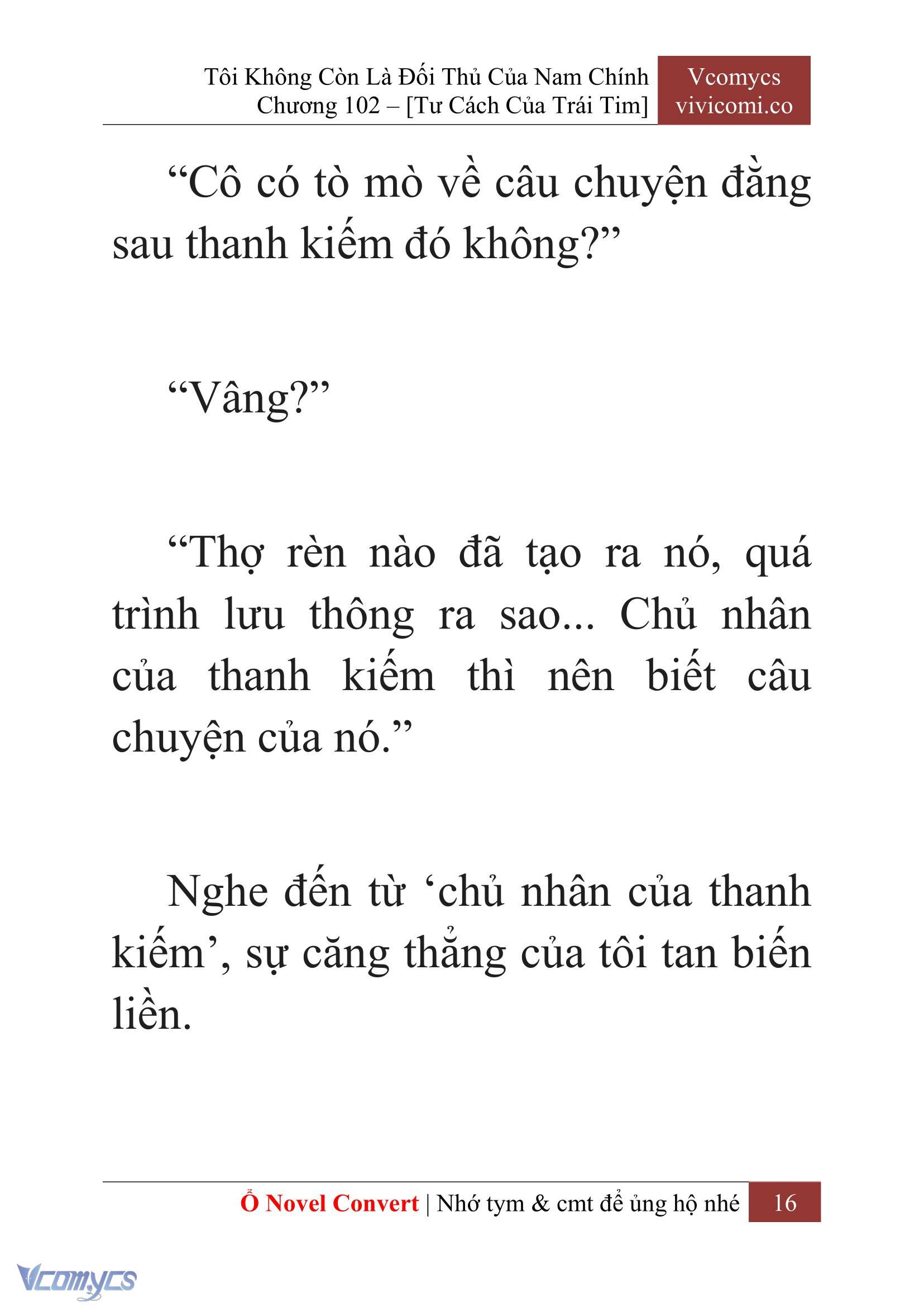[Novel] Tôi Không Còn Là Đối Thủ Của Nam Chính Chapter  102 - 18