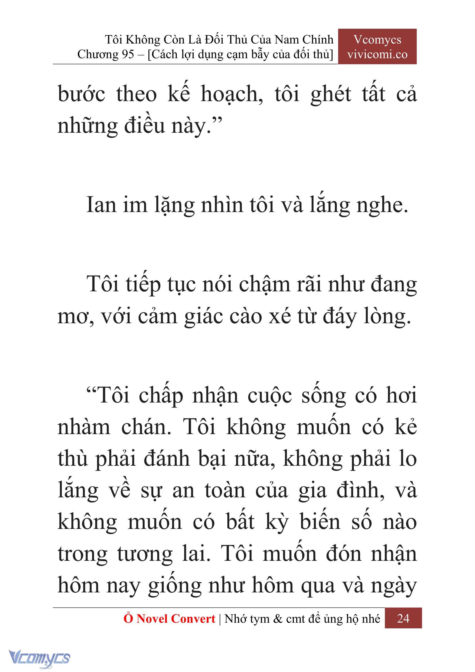 [Novel] Tôi Không Còn Là Đối Thủ Của Nam Chính Chapter  95 - 26