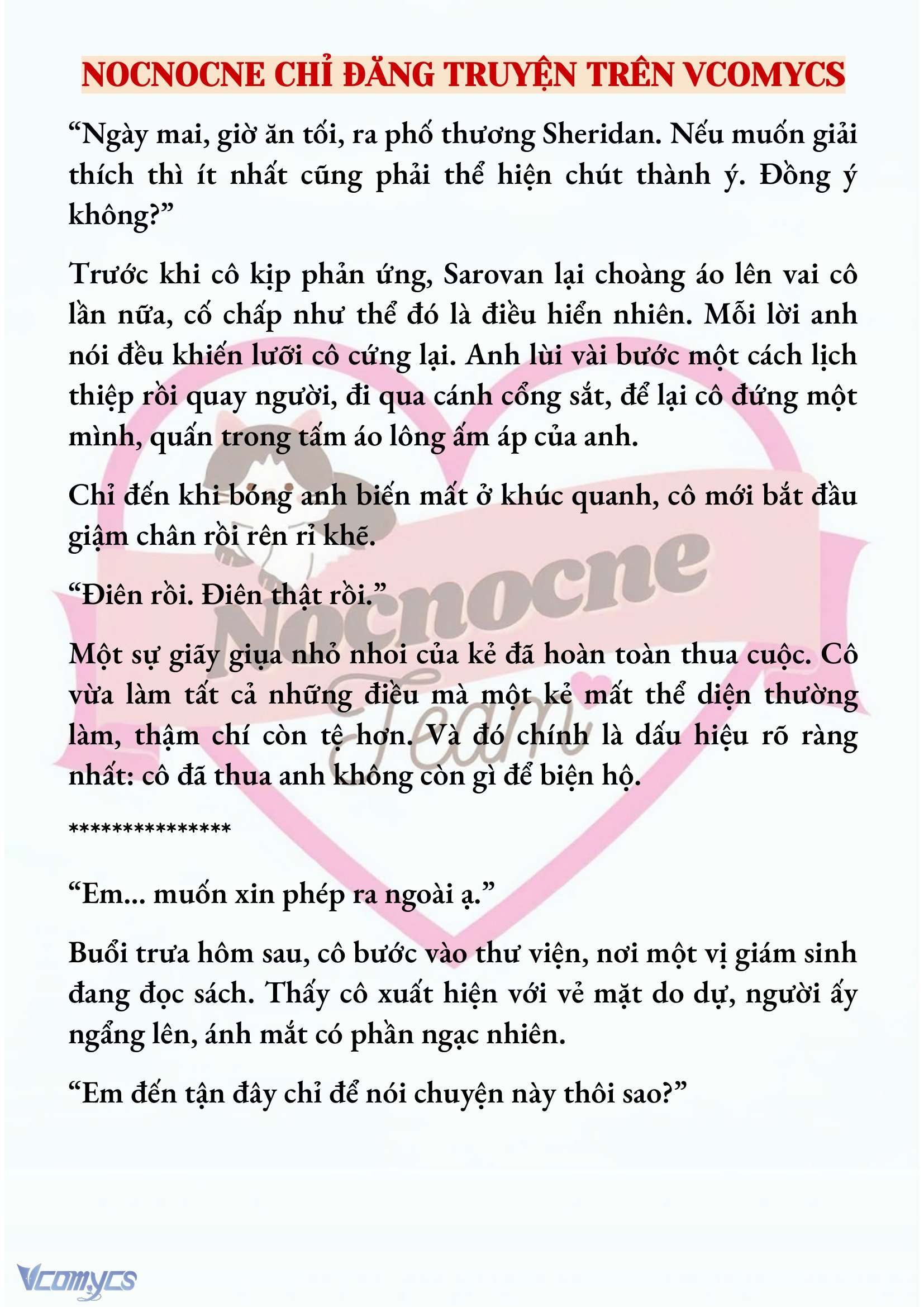 [NOVEL] CÁ RỪNG KHÔN NGOAN Chapter  62 - 7