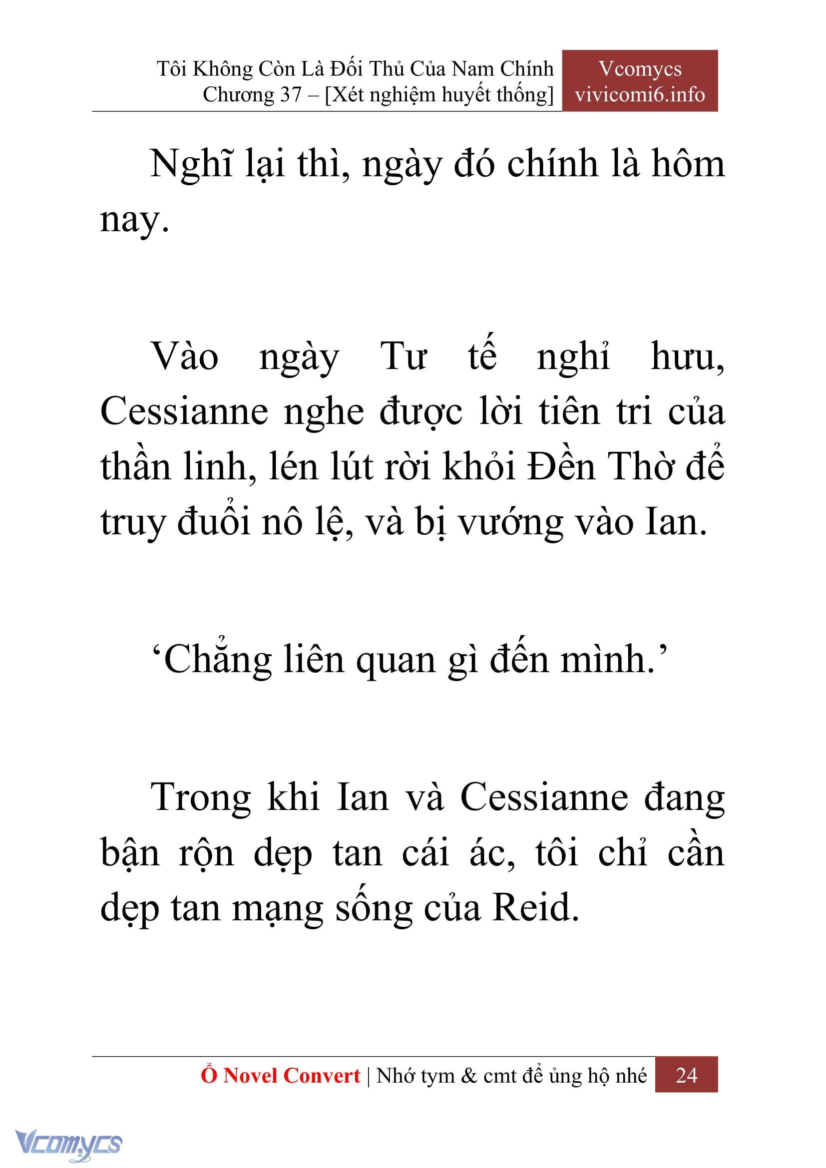 [Novel] Tôi Không Còn Là Đối Thủ Của Nam Chính Chapter  37 - 26