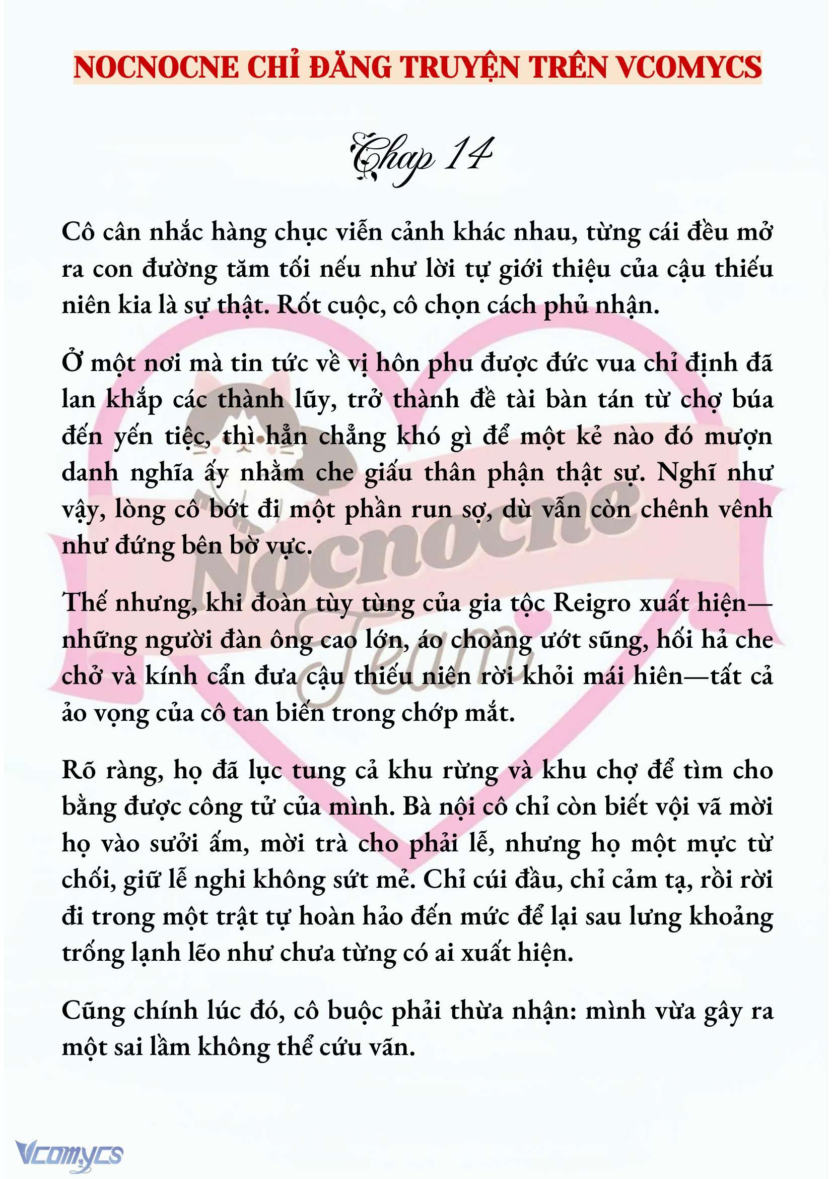 [NOVEL] CÁ RỪNG KHÔN NGOAN Chapter  14 - 2