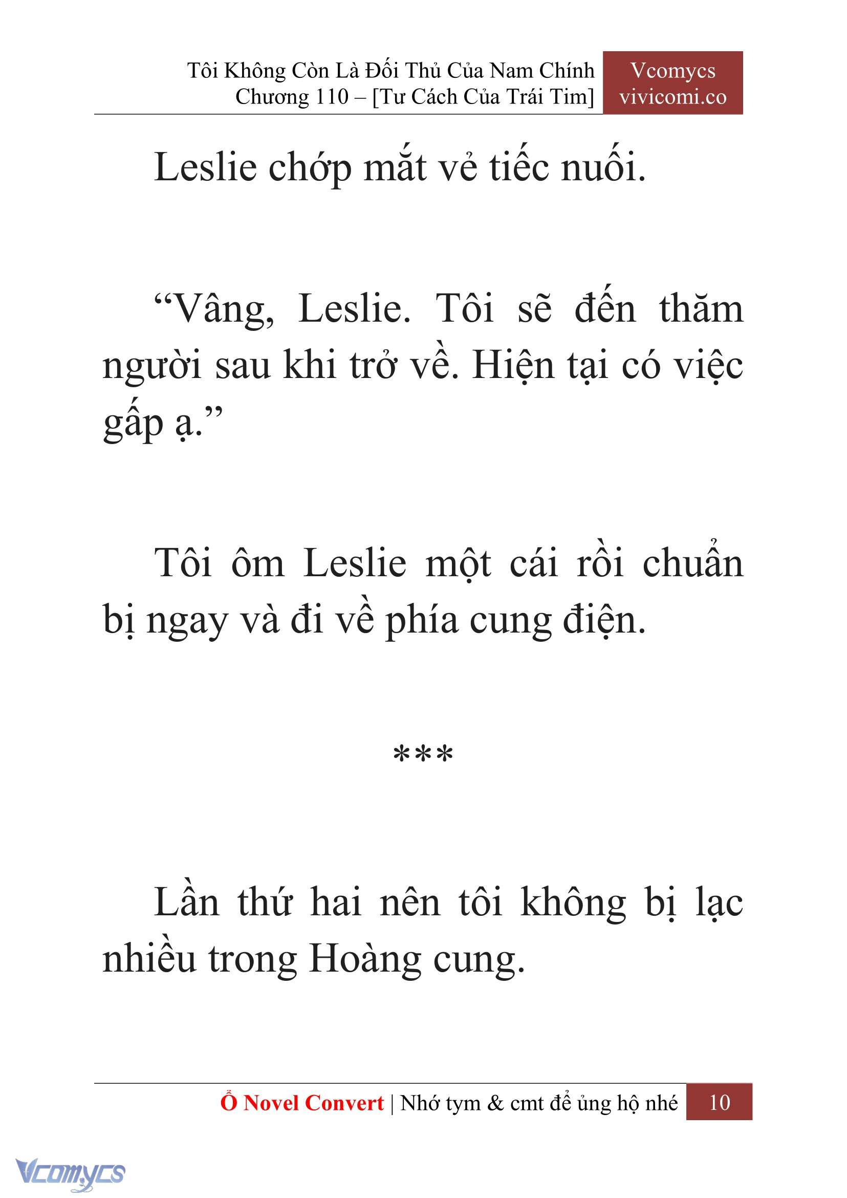 [Novel] Tôi Không Còn Là Đối Thủ Của Nam Chính Chapter  110 - 12