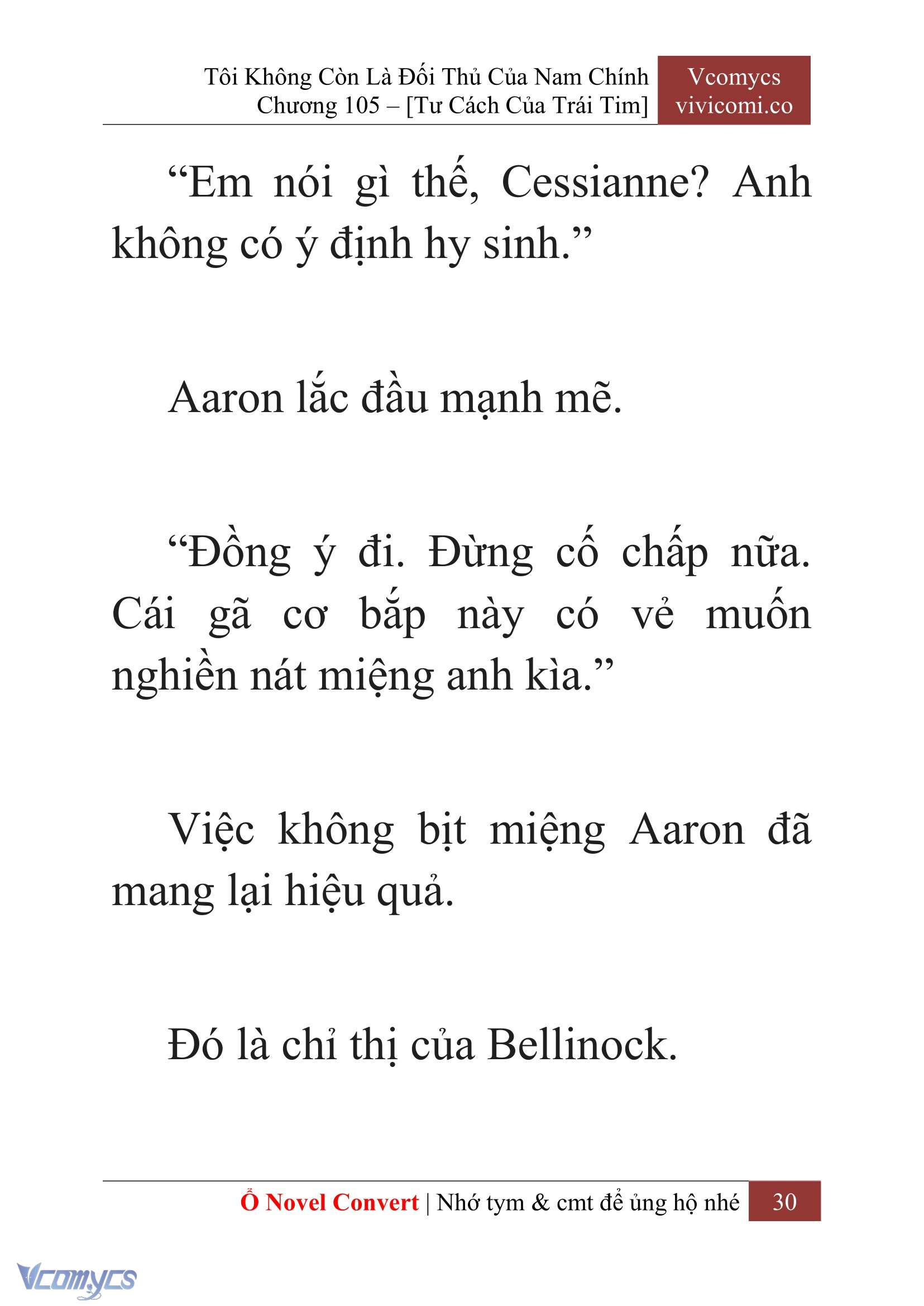 [Novel] Tôi Không Còn Là Đối Thủ Của Nam Chính Chapter  105 - 32