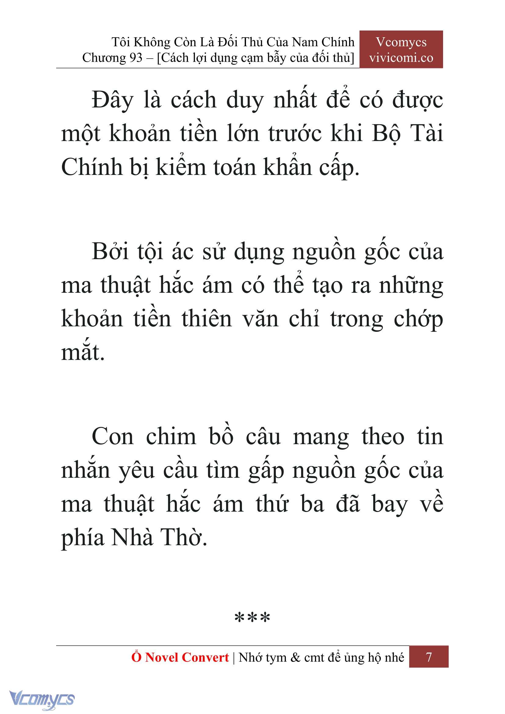 [Novel] Tôi Không Còn Là Đối Thủ Của Nam Chính Chapter  93 - 9