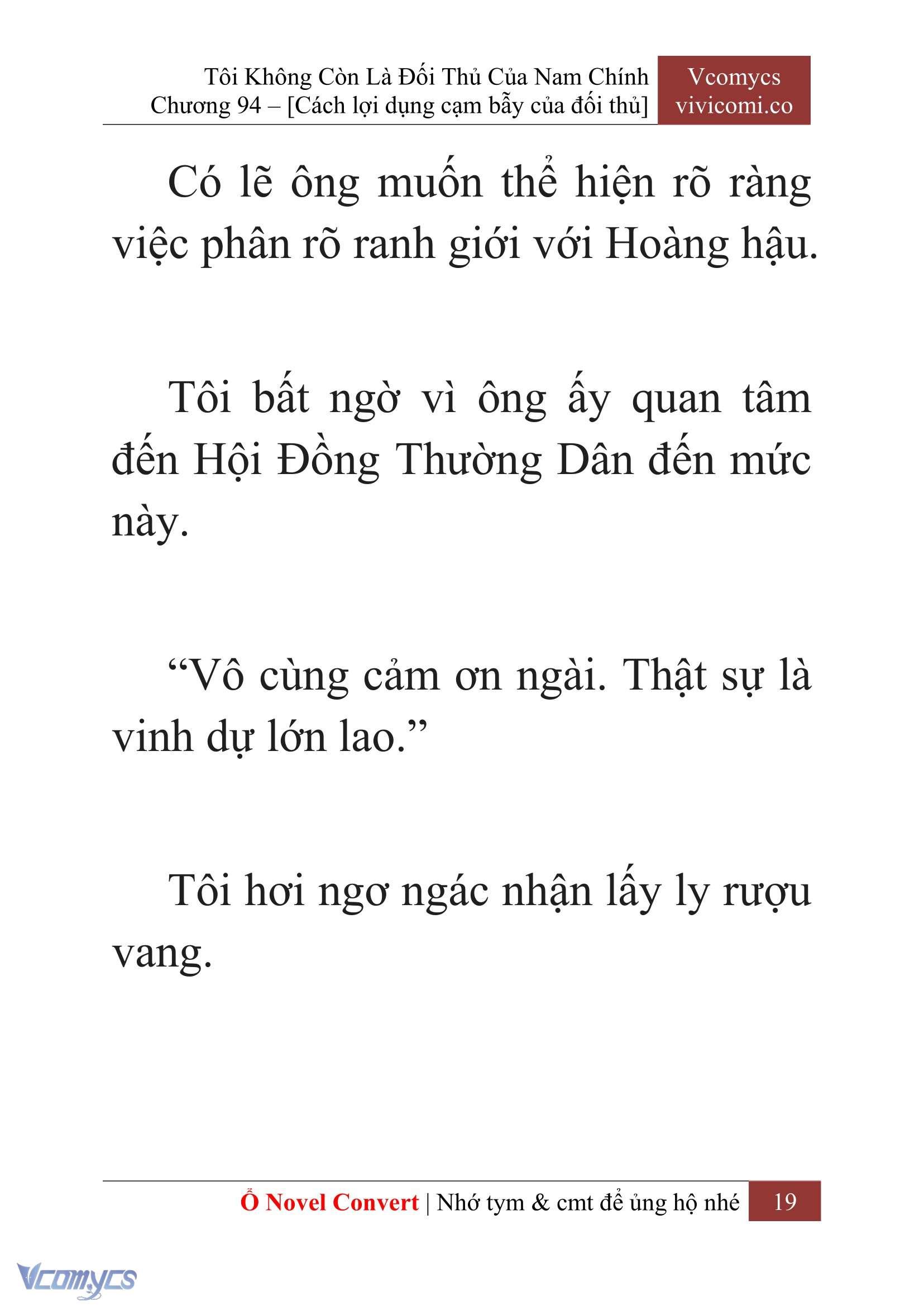 [Novel] Tôi Không Còn Là Đối Thủ Của Nam Chính Chapter  94 - 21