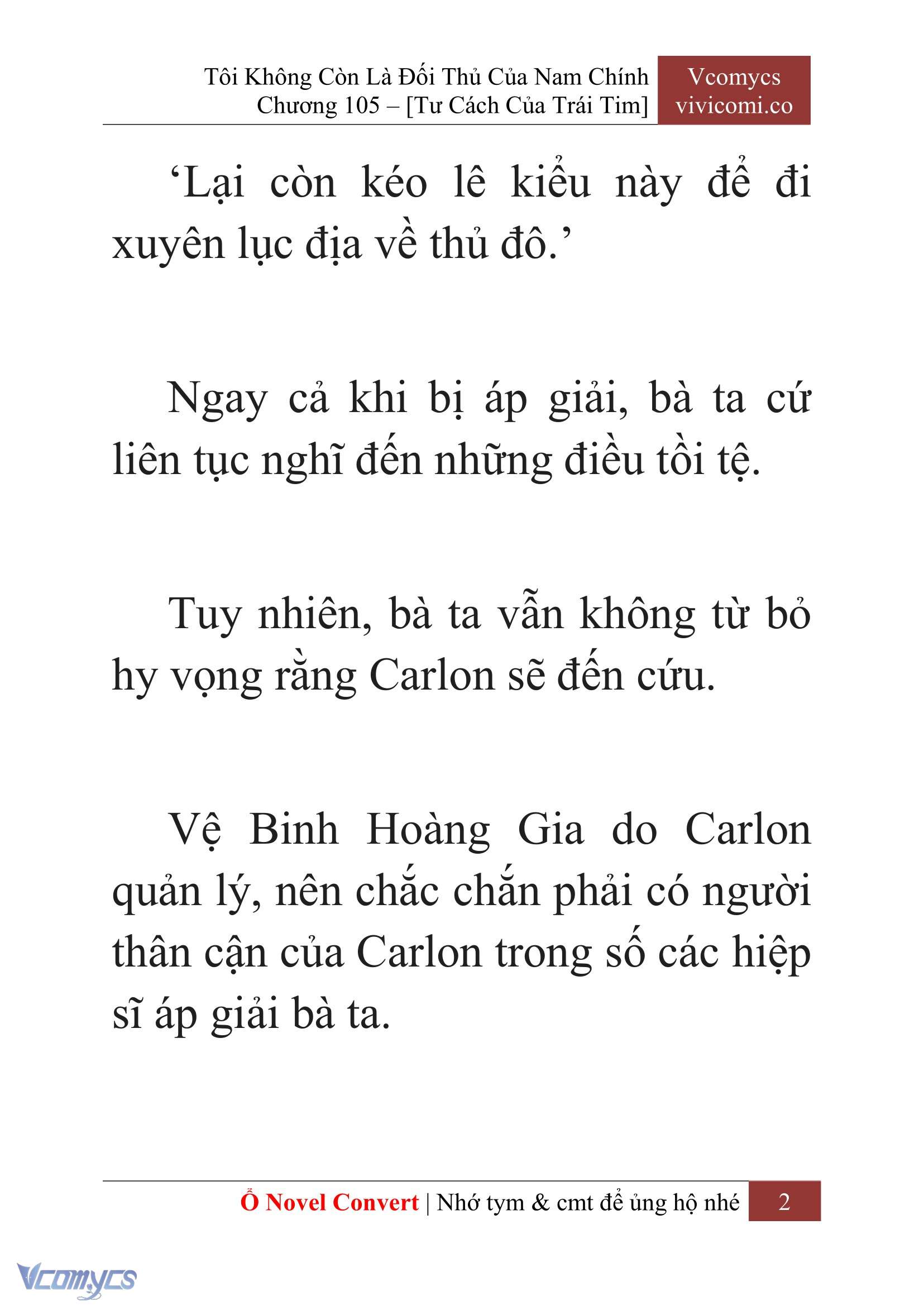 [Novel] Tôi Không Còn Là Đối Thủ Của Nam Chính Chapter  105 - 4