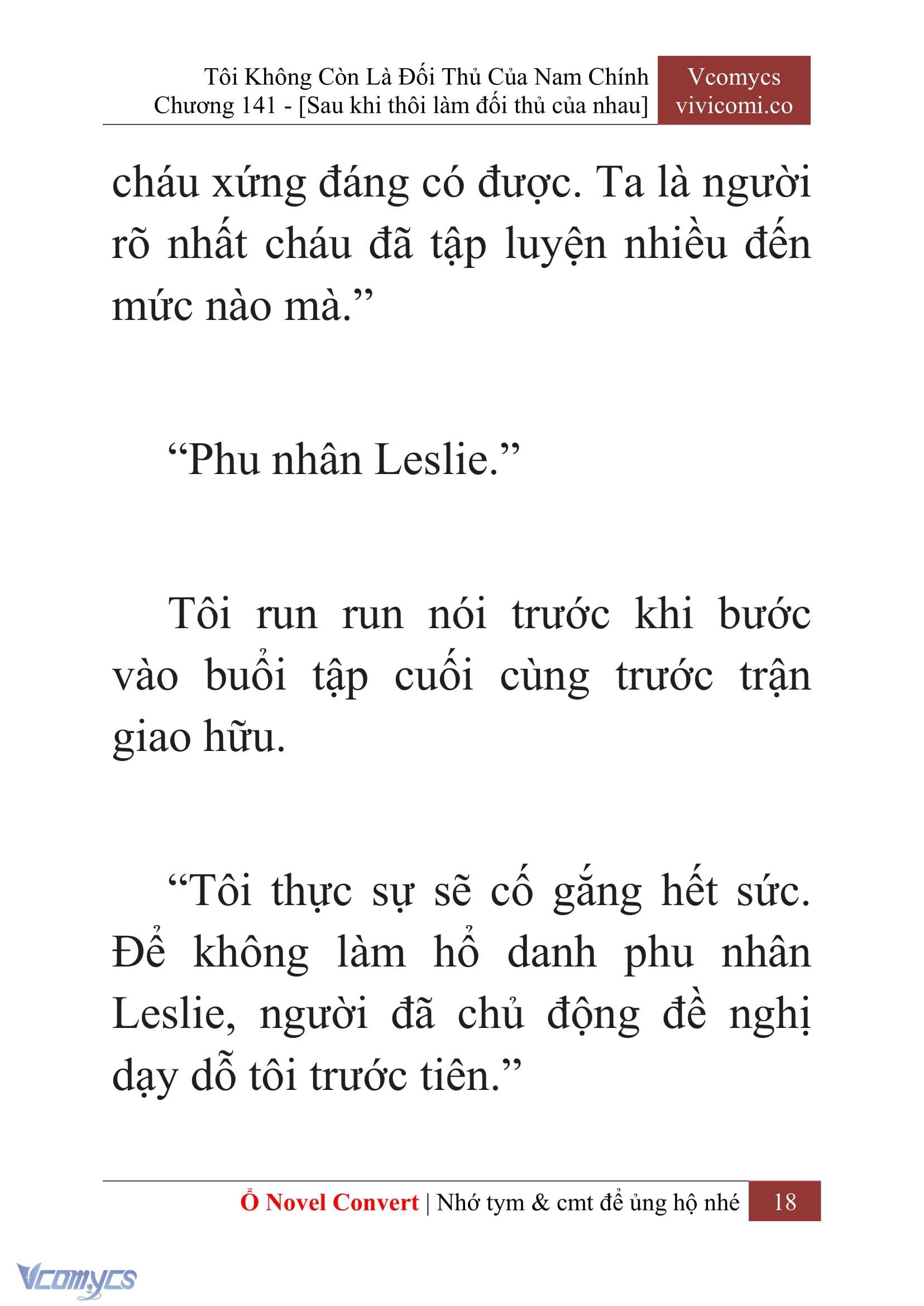 [Novel] Tôi Không Còn Là Đối Thủ Của Nam Chính Chapter  141 - 20
