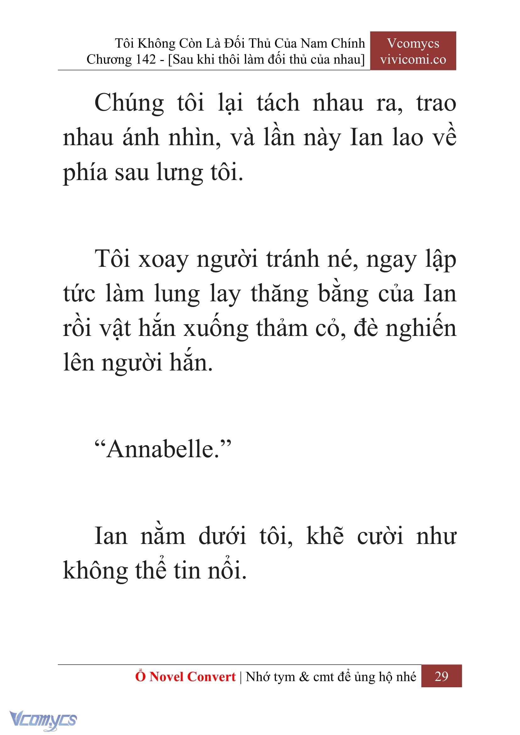 [Novel] Tôi Không Còn Là Đối Thủ Của Nam Chính Chapter  142 - 31
