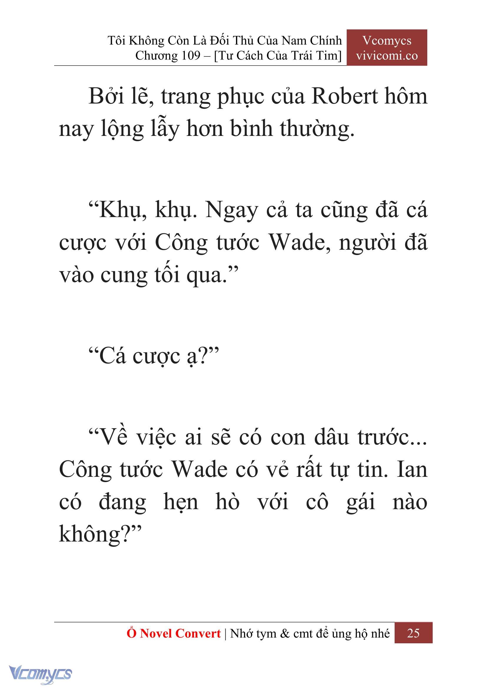 [Novel] Tôi Không Còn Là Đối Thủ Của Nam Chính Chapter  109 - 27