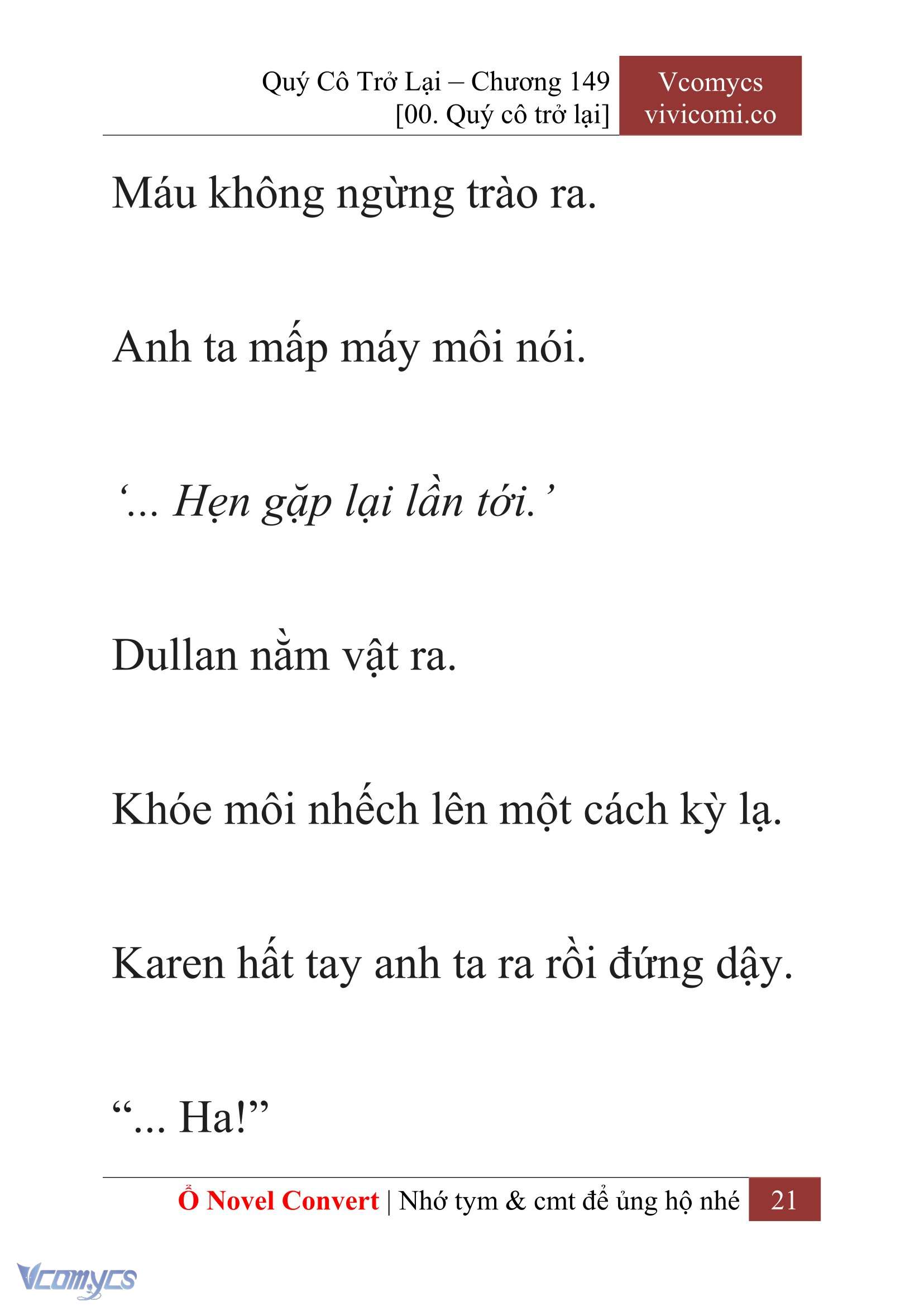 [Novel] Quý Cô Trở Lại Chapter  149 - 23