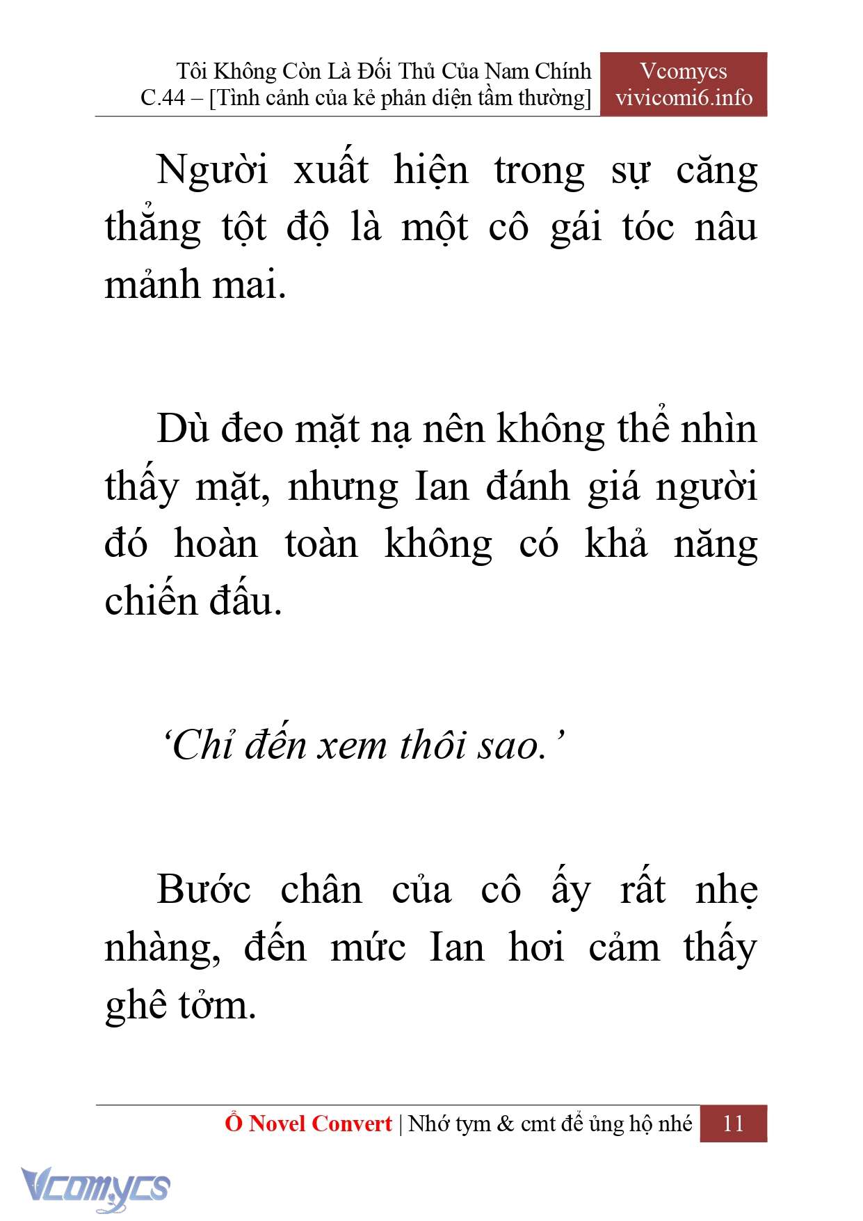 [Novel] Tôi Không Còn Là Đối Thủ Của Nam Chính Chapter  44 - 13
