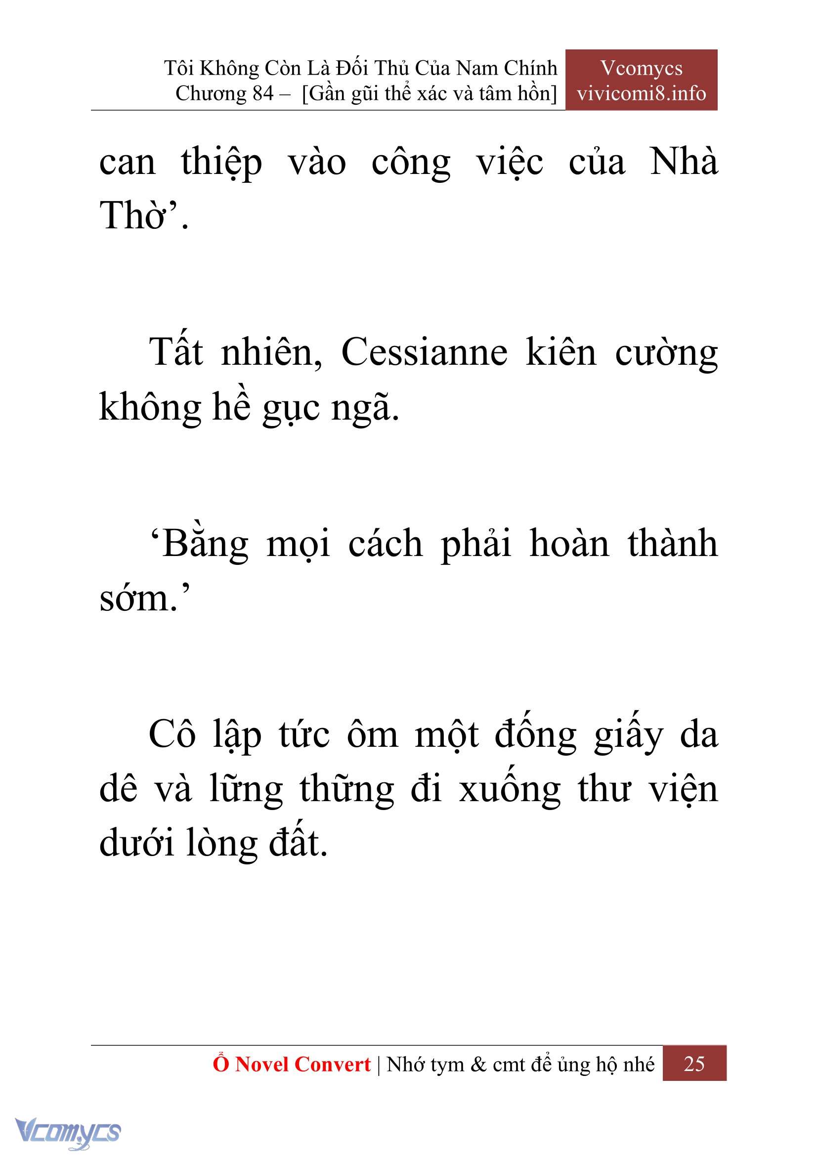[Novel] Tôi Không Còn Là Đối Thủ Của Nam Chính Chapter  84 - 27