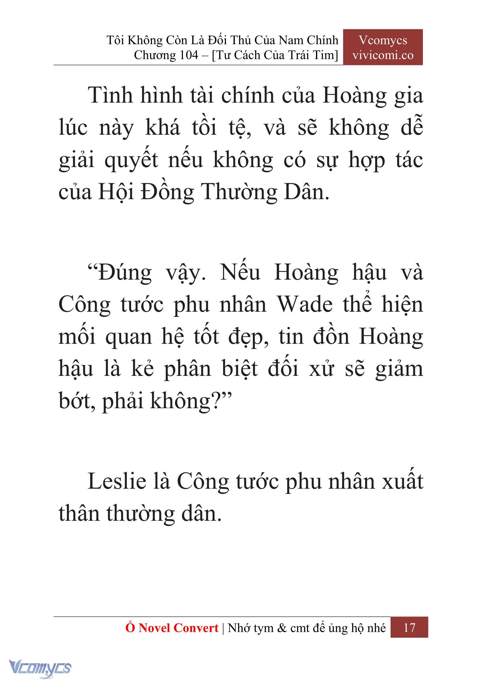 [Novel] Tôi Không Còn Là Đối Thủ Của Nam Chính Chapter  104 - 19