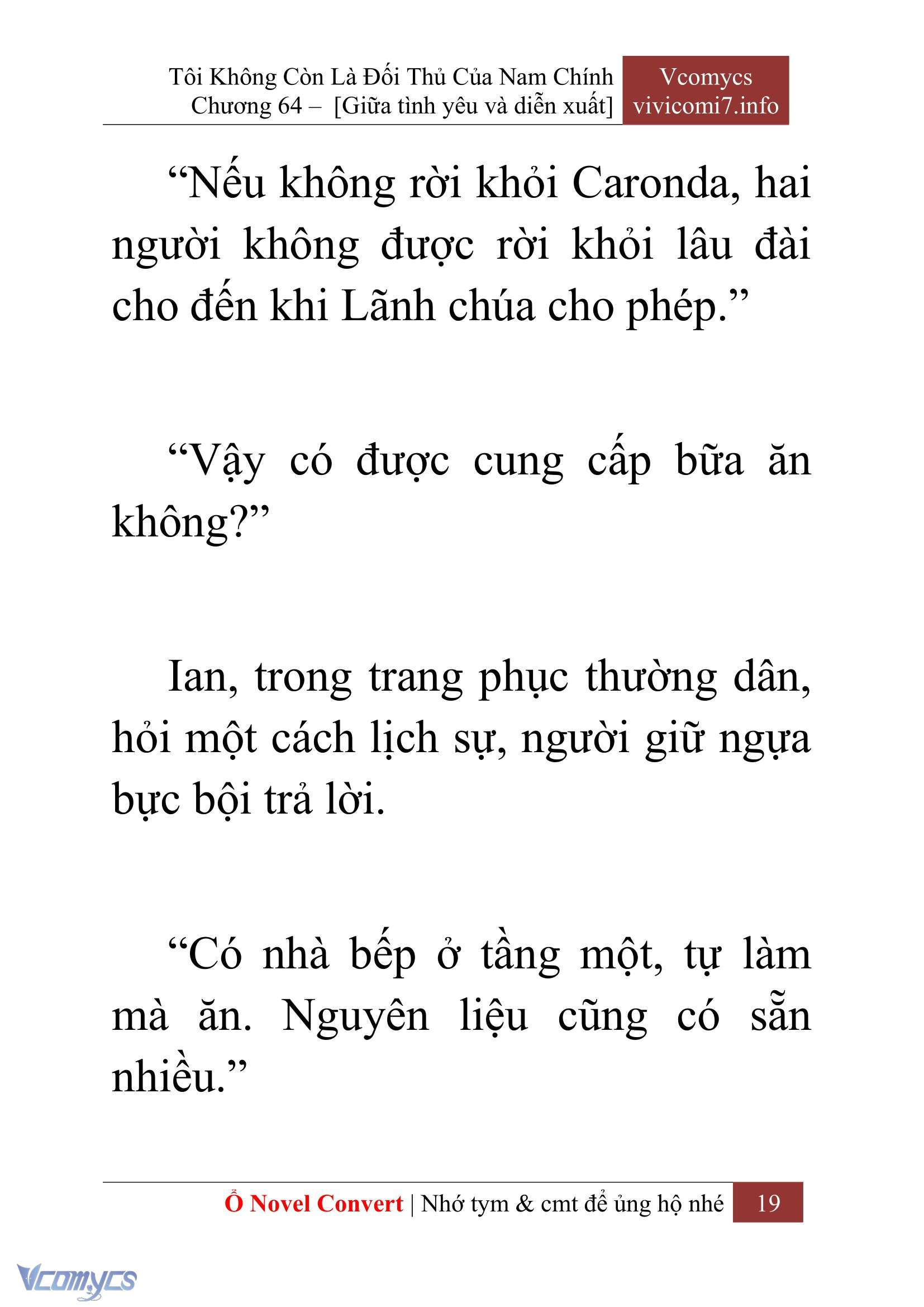 [Novel] Tôi Không Còn Là Đối Thủ Của Nam Chính Chapter  64 - 21